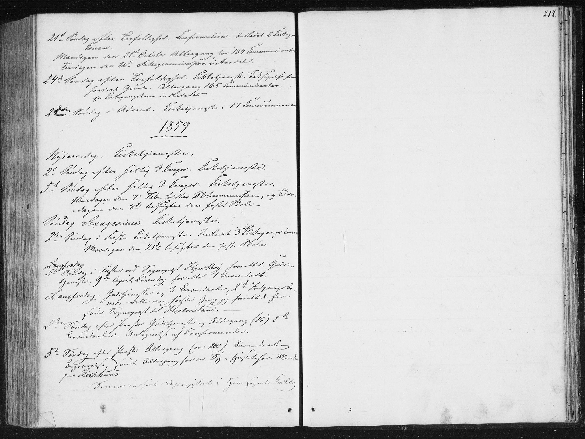 Hjelmeland sokneprestkontor, SAST/A-101843/01/IV/L0008: Ministerialbok nr. A 8, 1842-1861, s. 217