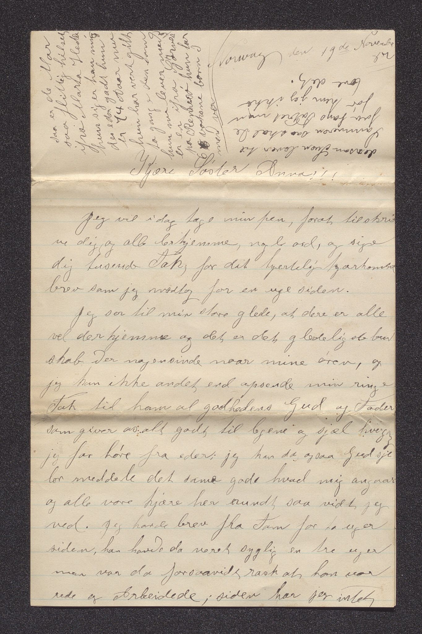 Pa 0273 - Amerikabrev fra Bjøravågen, AV/SAST-A-100411/Y/Ya/L0001: Brev, 1871-1930, s. 16