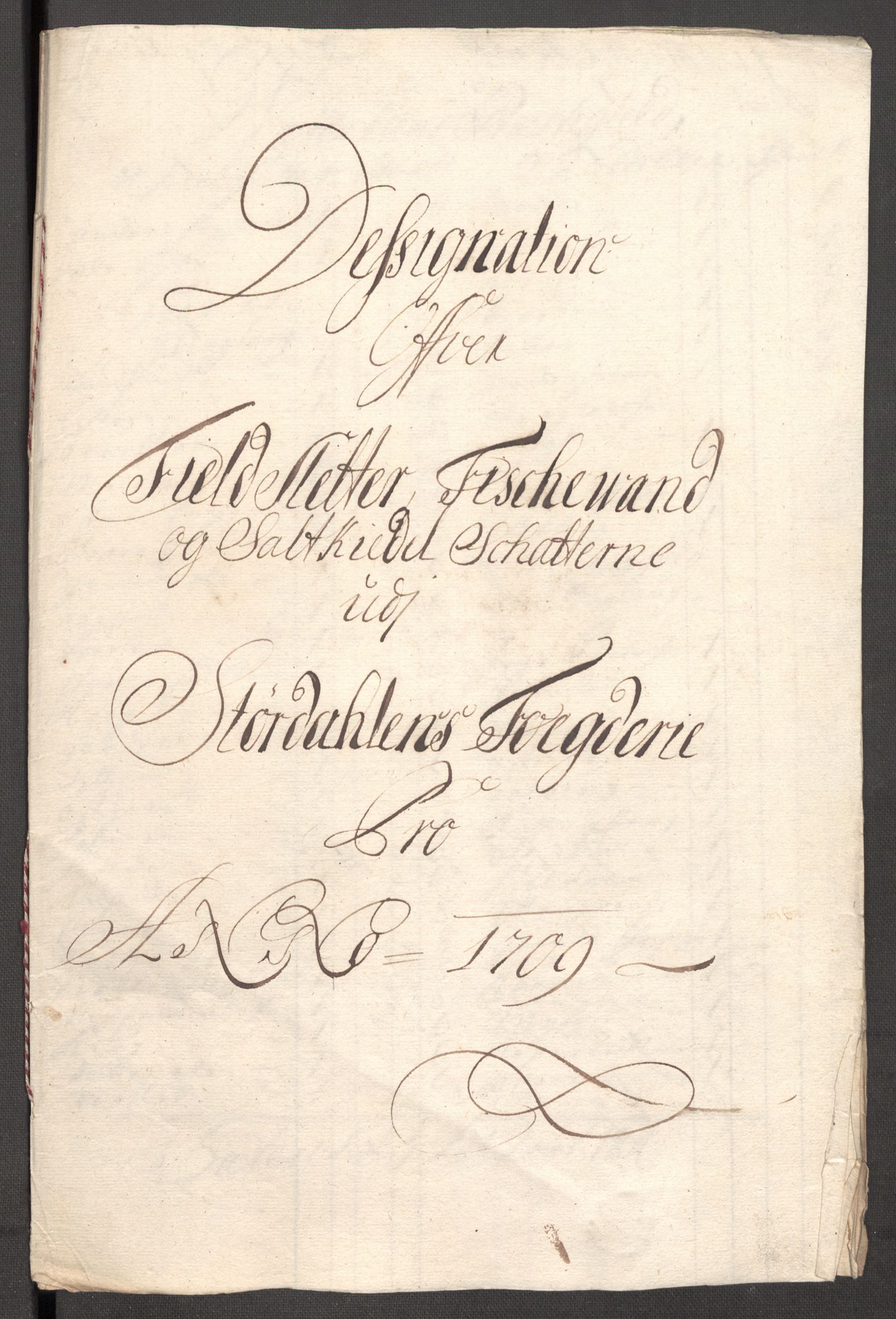 Rentekammeret inntil 1814, Reviderte regnskaper, Fogderegnskap, AV/RA-EA-4092/R62/L4199: Fogderegnskap Stjørdal og Verdal, 1709, s. 126