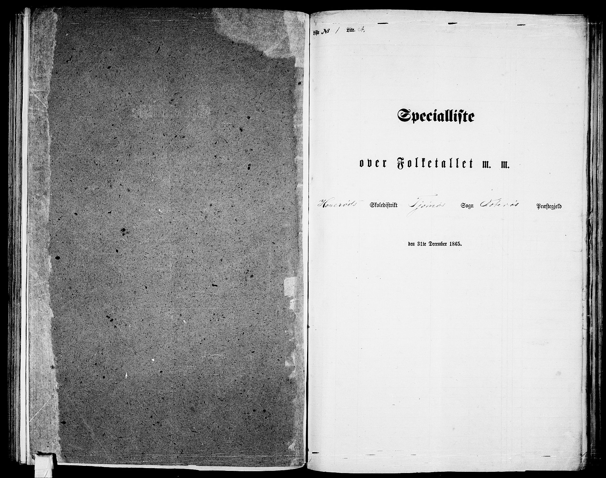 RA, Folketelling 1865 for 0722P Nøtterøy prestegjeld, 1865, s. 205