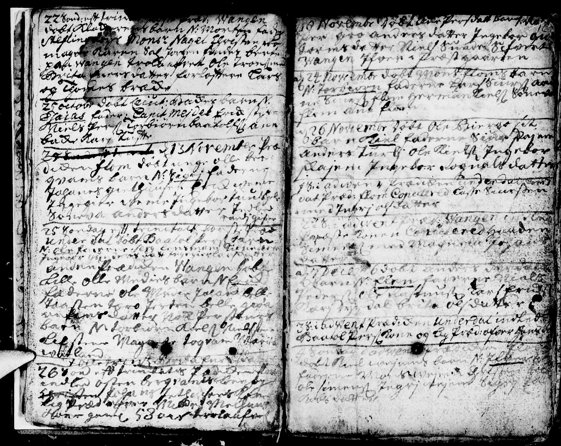 Aurland sokneprestembete, SAB/A-99937/H/Ha/Haa/L0002: Ministerialbok nr. A 2, 1726-1734, s. 11