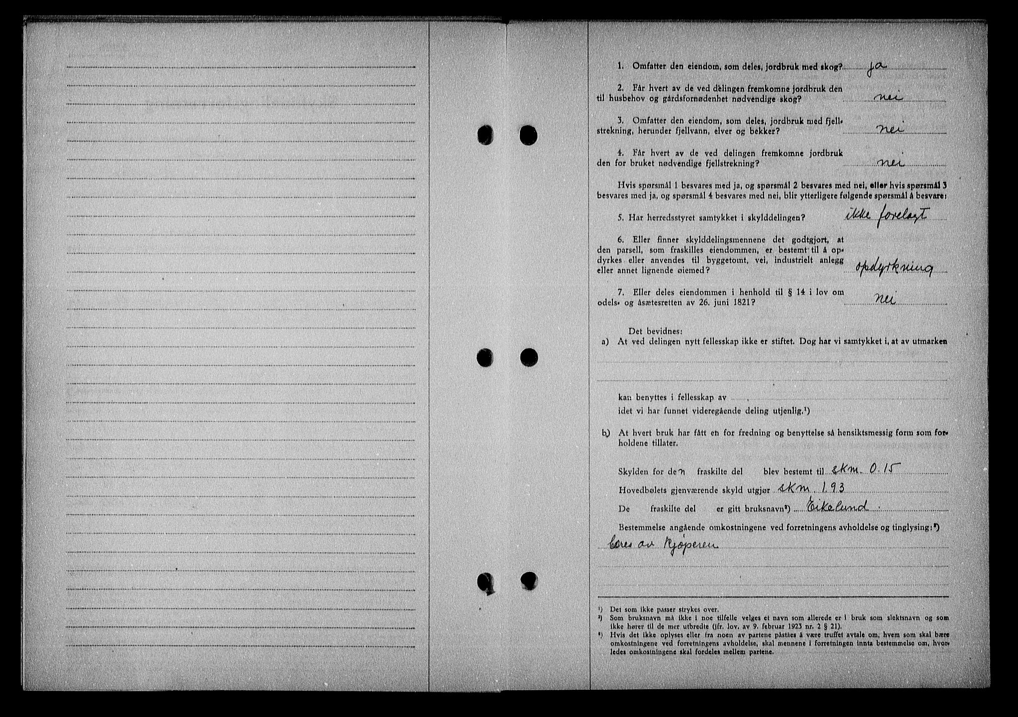 Nedenes sorenskriveri, SAK/1221-0006/G/Gb/Gba/L0051: Pantebok nr. A-V, 1943-1944, Dagboknr: 1/1944