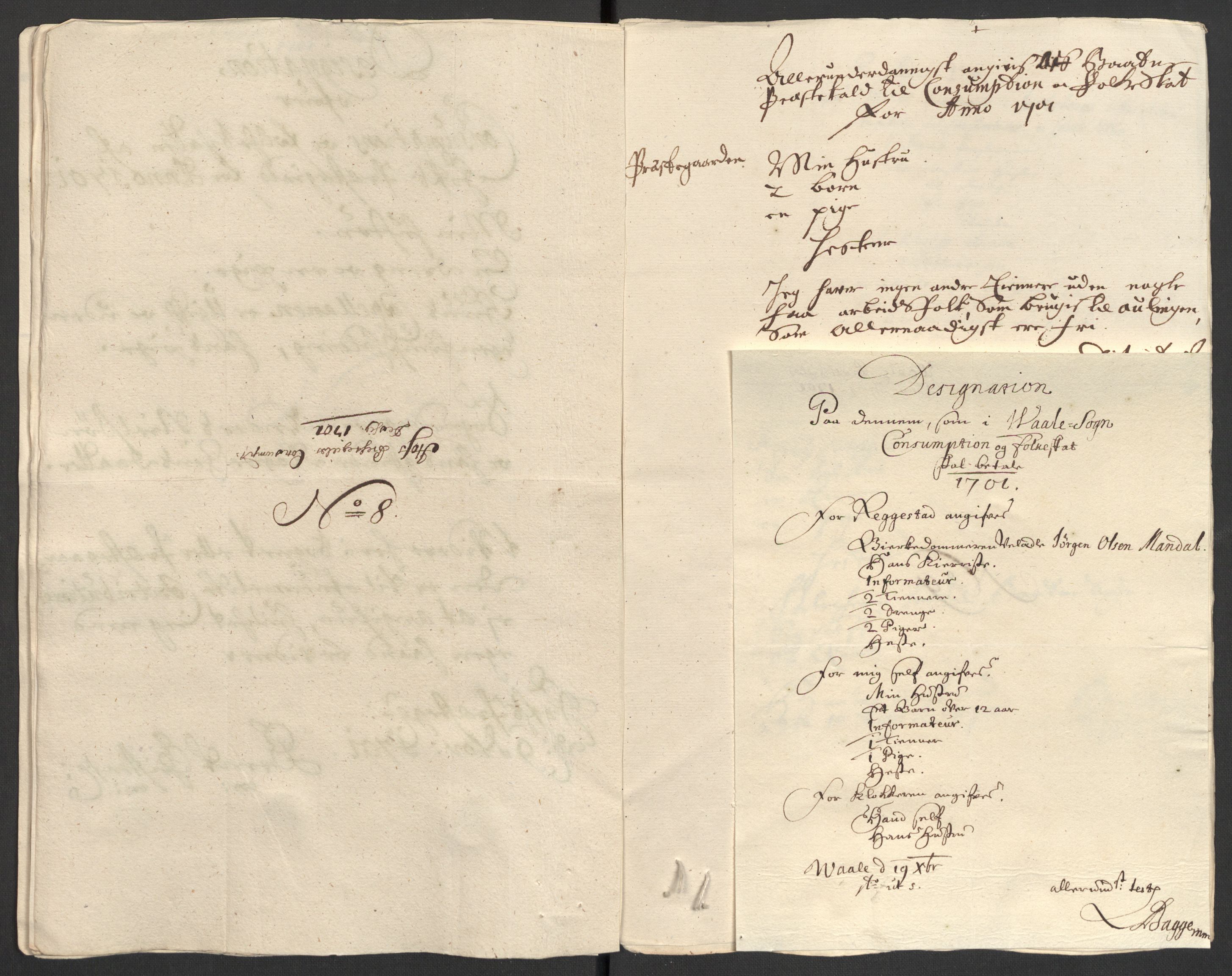 Rentekammeret inntil 1814, Reviderte regnskaper, Fogderegnskap, RA/EA-4092/R32/L1869: Fogderegnskap Jarlsberg grevskap, 1700-1701, s. 333