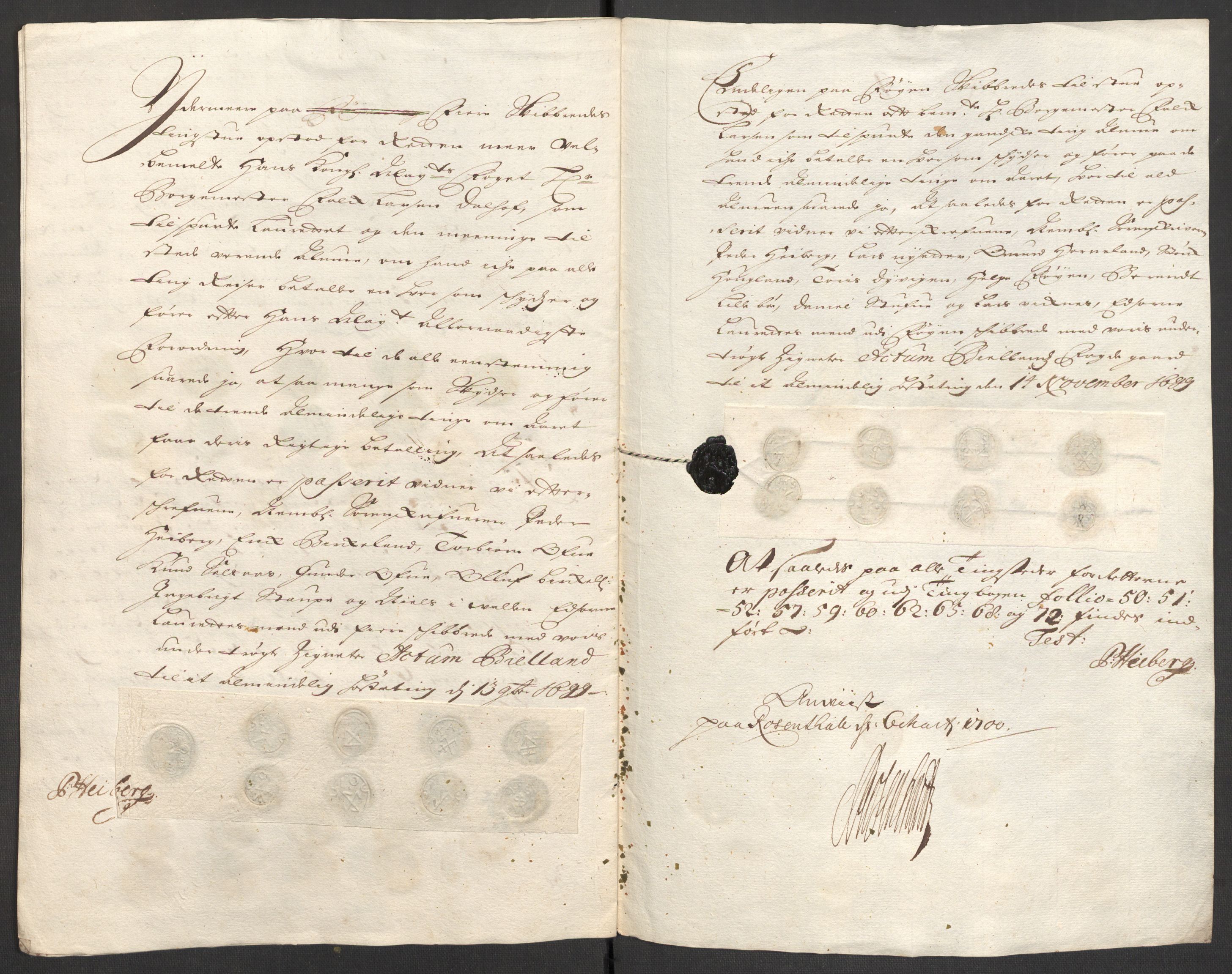 Rentekammeret inntil 1814, Reviderte regnskaper, Fogderegnskap, AV/RA-EA-4092/R48/L2978: Fogderegnskap Sunnhordland og Hardanger, 1699, s. 428