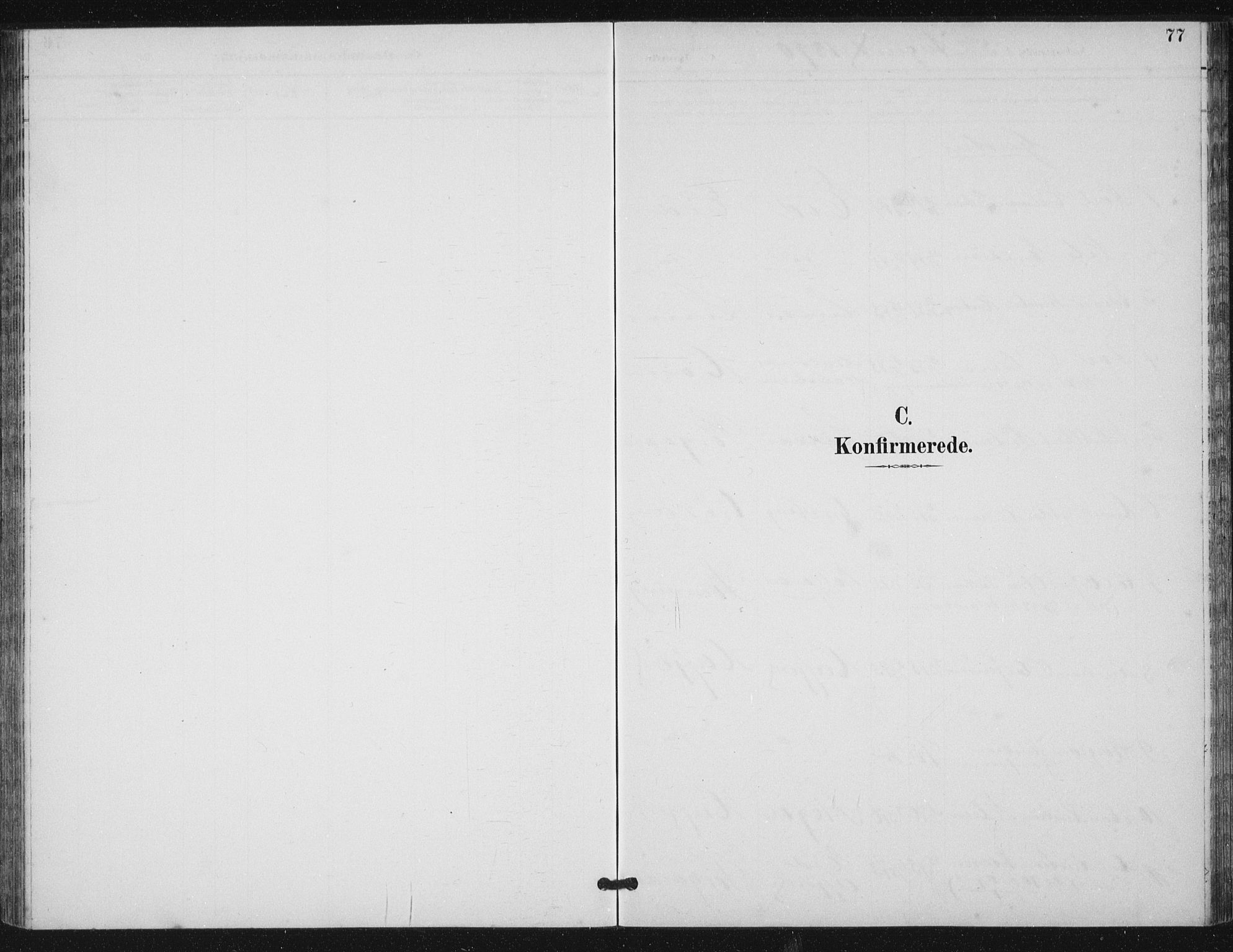 Ministerialprotokoller, klokkerbøker og fødselsregistre - Sør-Trøndelag, SAT/A-1456/656/L0698: Klokkerbok nr. 656C04, 1890-1904, s. 77