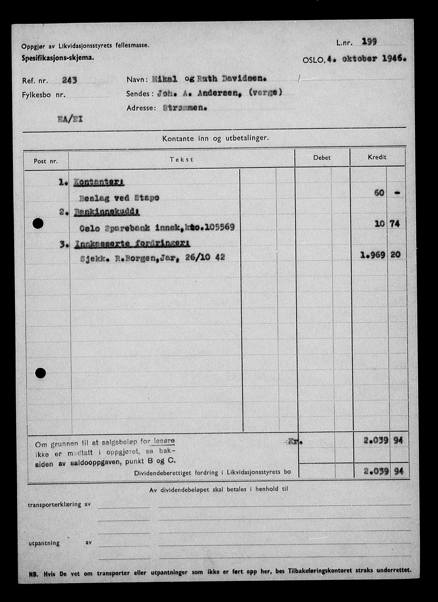 Justisdepartementet, Tilbakeføringskontoret for inndratte formuer, AV/RA-S-1564/H/Hc/Hcc/L0929: --, 1945-1947, s. 691