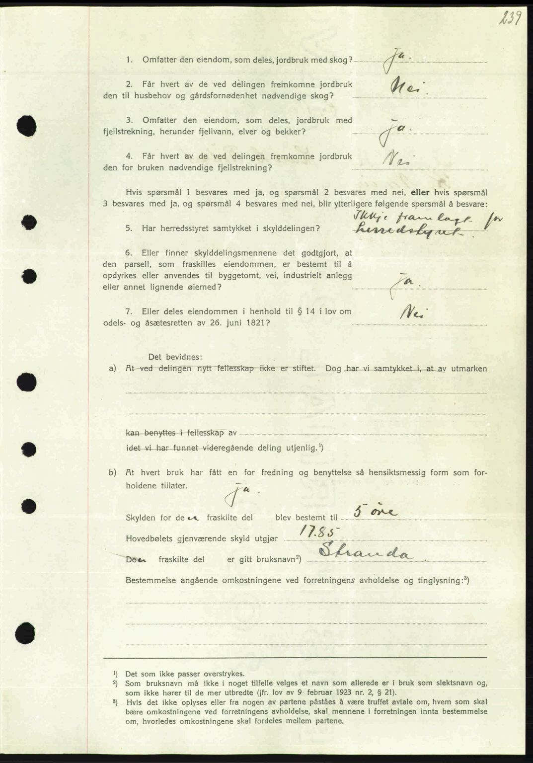 Nordmøre sorenskriveri, AV/SAT-A-4132/1/2/2Ca: Pantebok nr. A103, 1946-1947, Dagboknr: 2332/1946