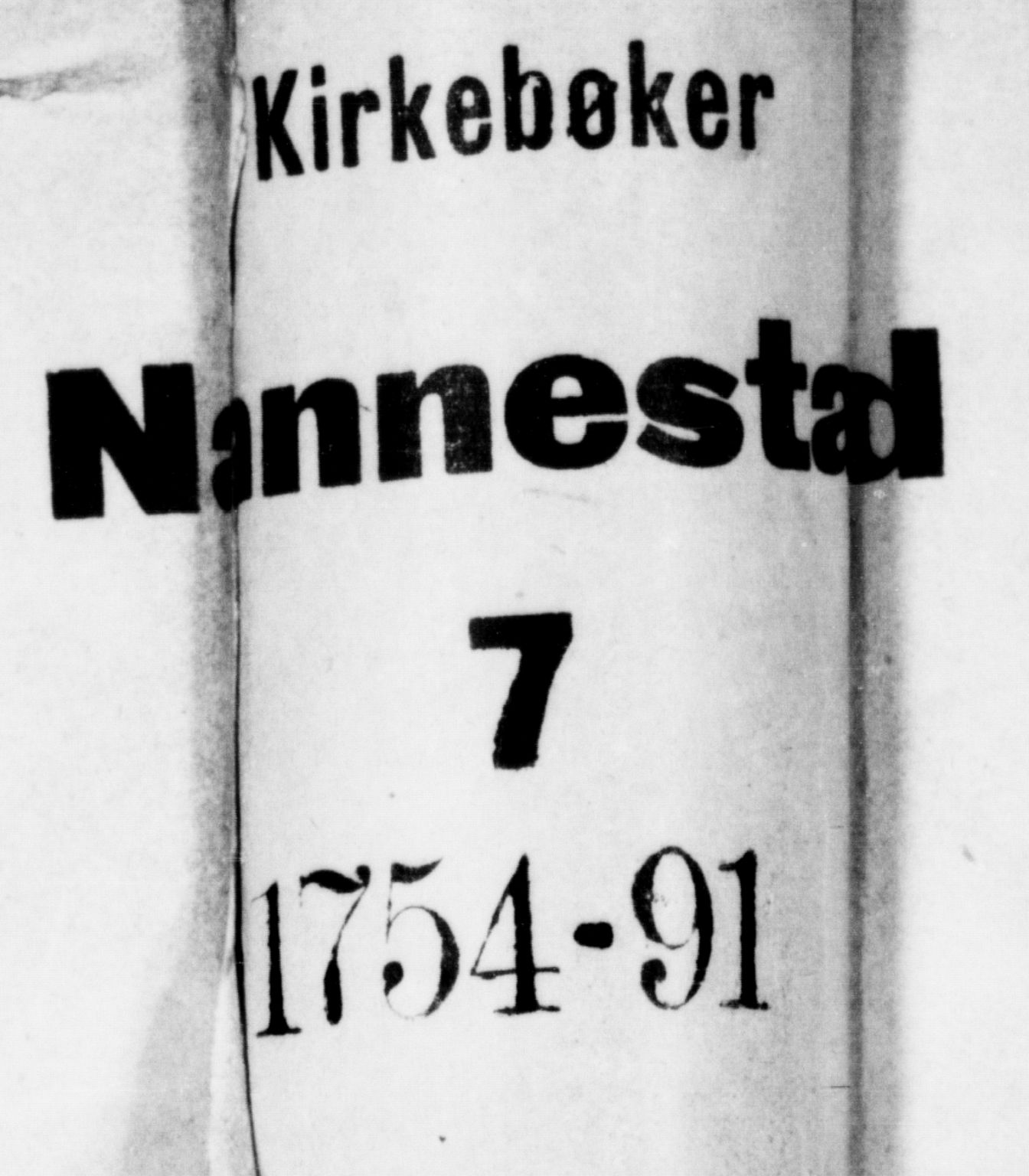 Nannestad prestekontor Kirkebøker, SAO/A-10414a/F/Fa/L0007: Ministerialbok nr. I 7, 1754-1791