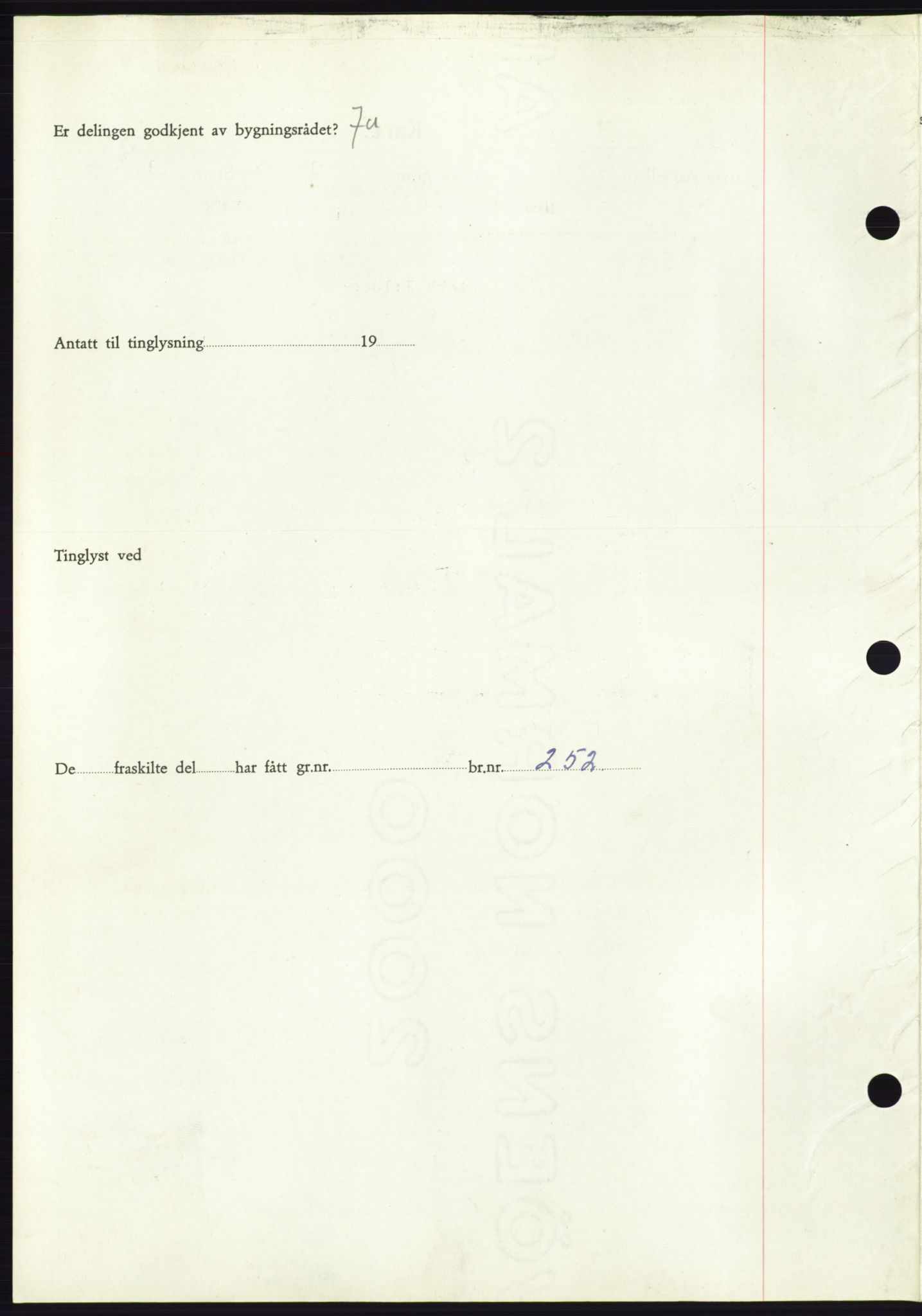 Søre Sunnmøre sorenskriveri, AV/SAT-A-4122/1/2/2C/L0099: Pantebok nr. 25A, 1954-1954, Dagboknr: 3098/1954