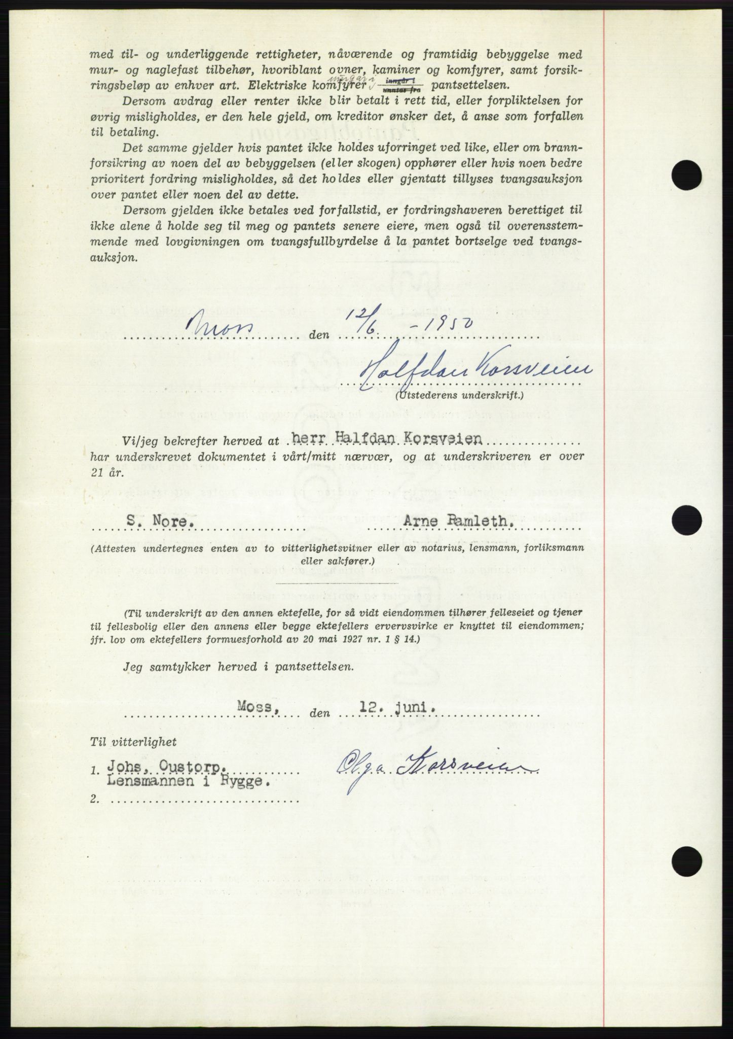 Moss sorenskriveri, AV/SAO-A-10168: Pantebok nr. B24, 1950-1950, Dagboknr: 1774/1950