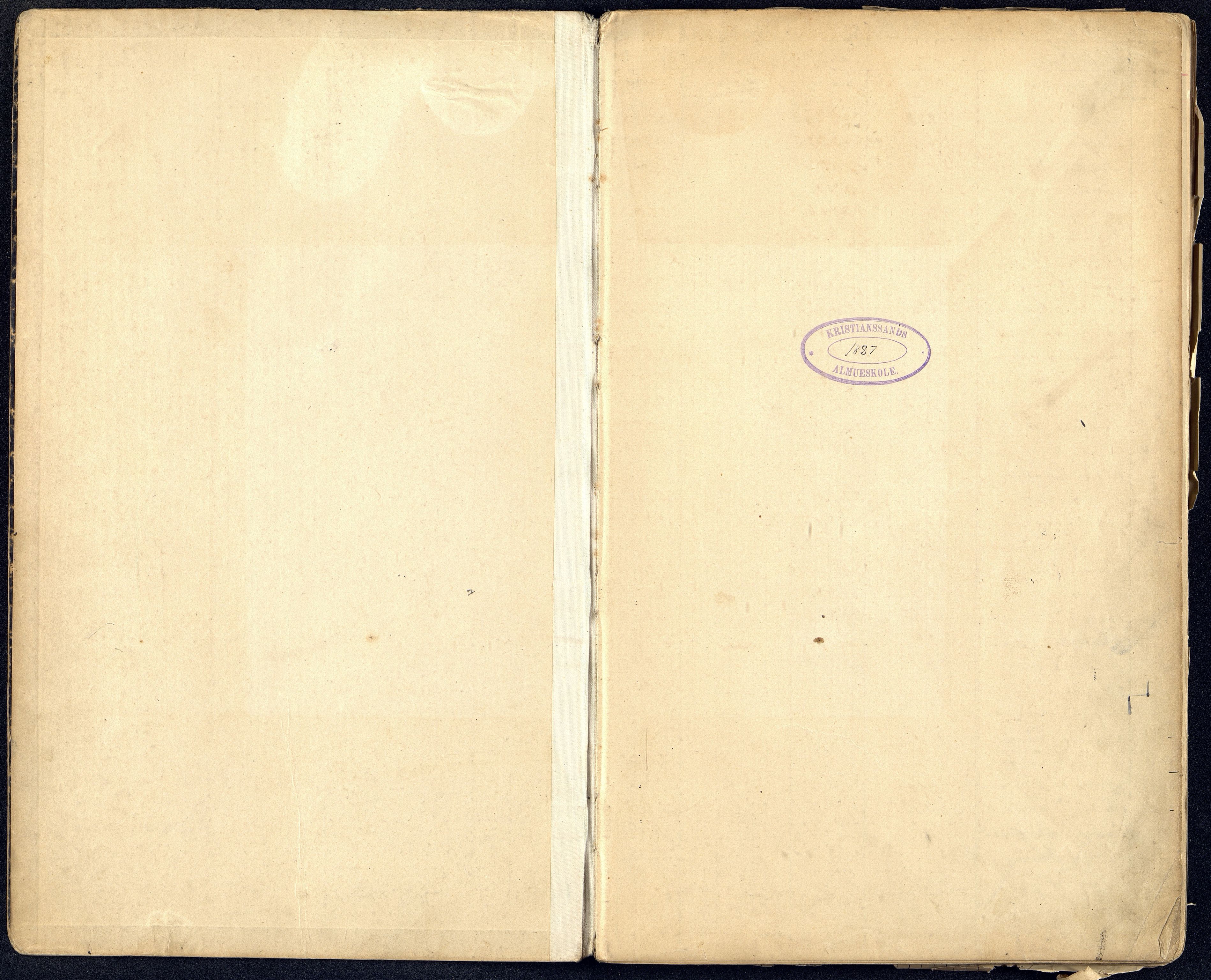 Kristiansand By - Kongensgate Skole, ARKSOR/1001KG560/G/Gb/L0001/0002: Karakterprotokoller / Karakterprotokoll, 1887-1894