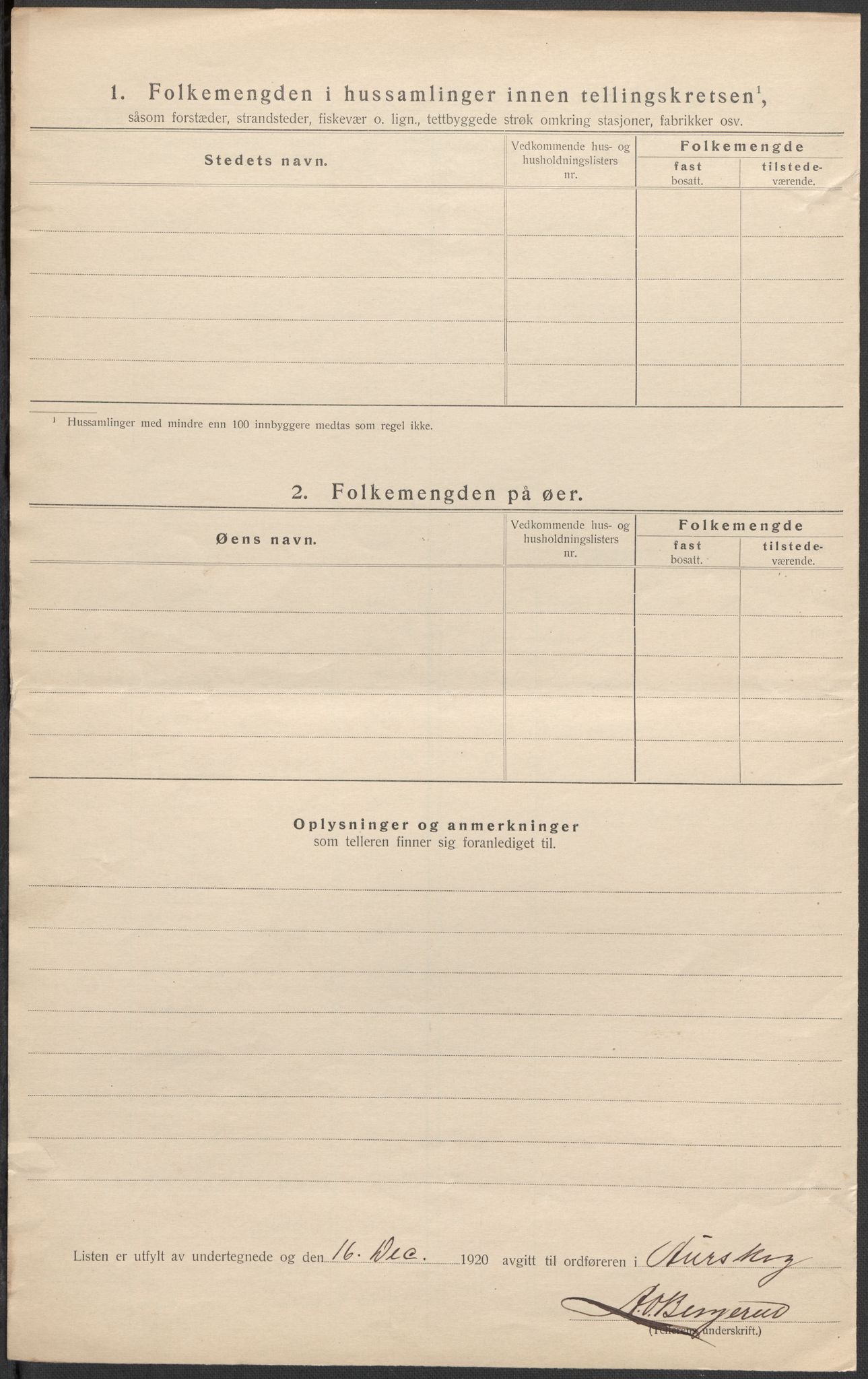 SAO, Folketelling 1920 for 0224 Aurskog herred, 1920, s. 11