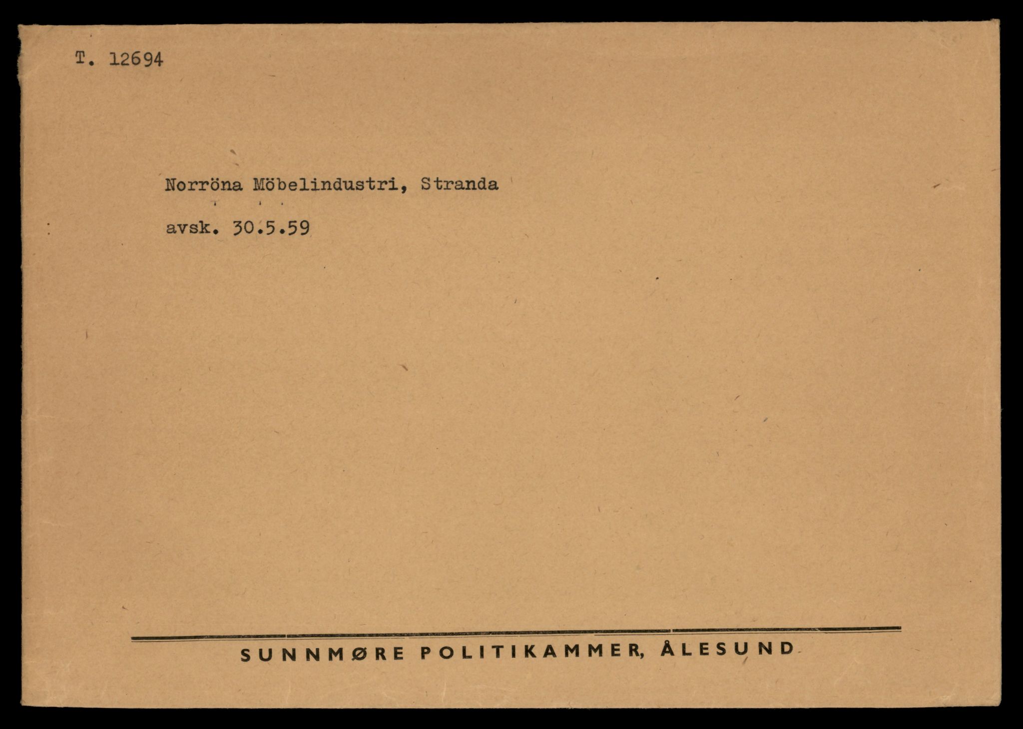 Møre og Romsdal vegkontor - Ålesund trafikkstasjon, AV/SAT-A-4099/F/Fe/L0035: Registreringskort for kjøretøy T 12653 - T 12829, 1927-1998, s. 821
