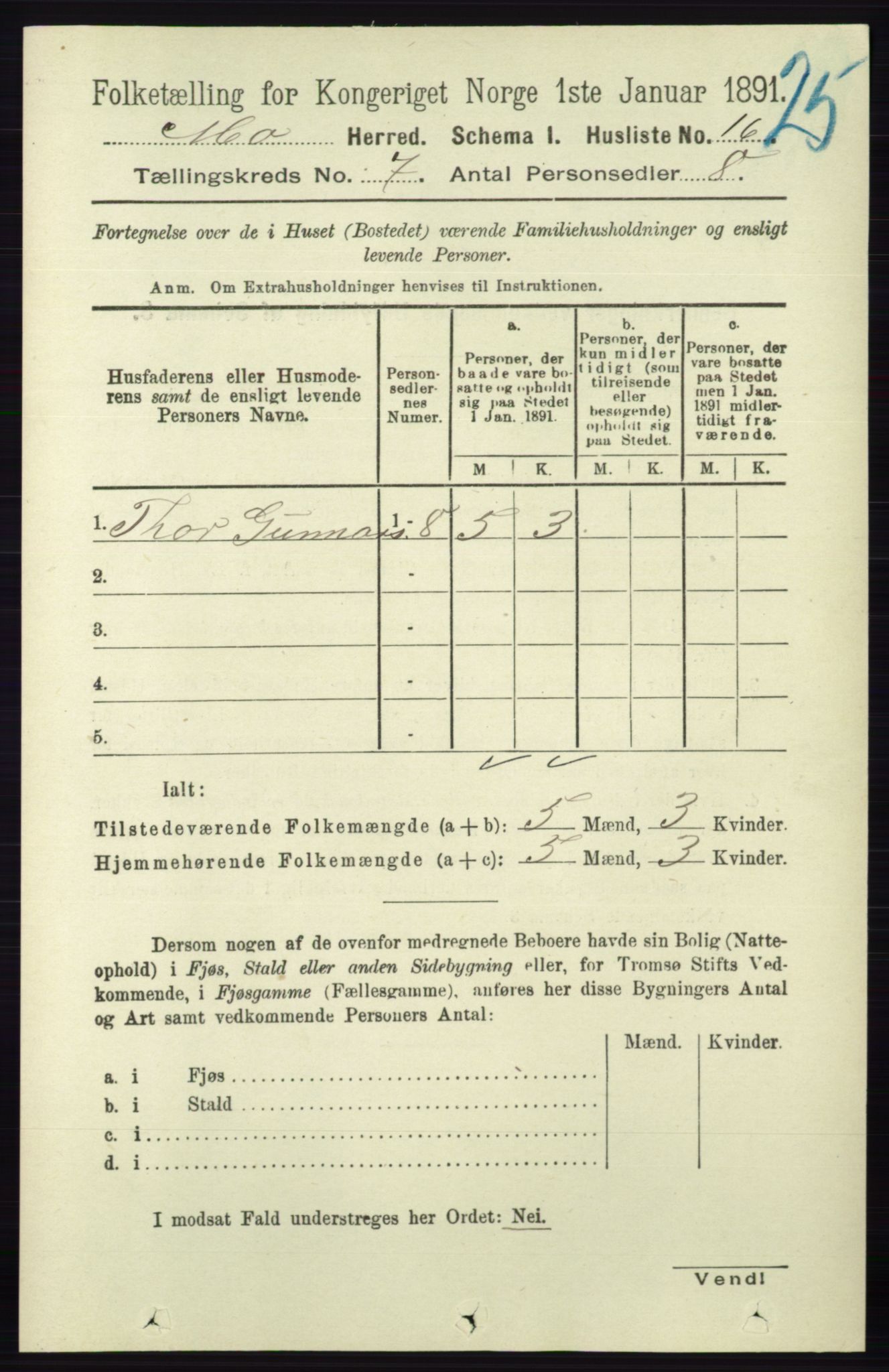 RA, Folketelling 1891 for 0832 Mo herred, 1891, s. 1738