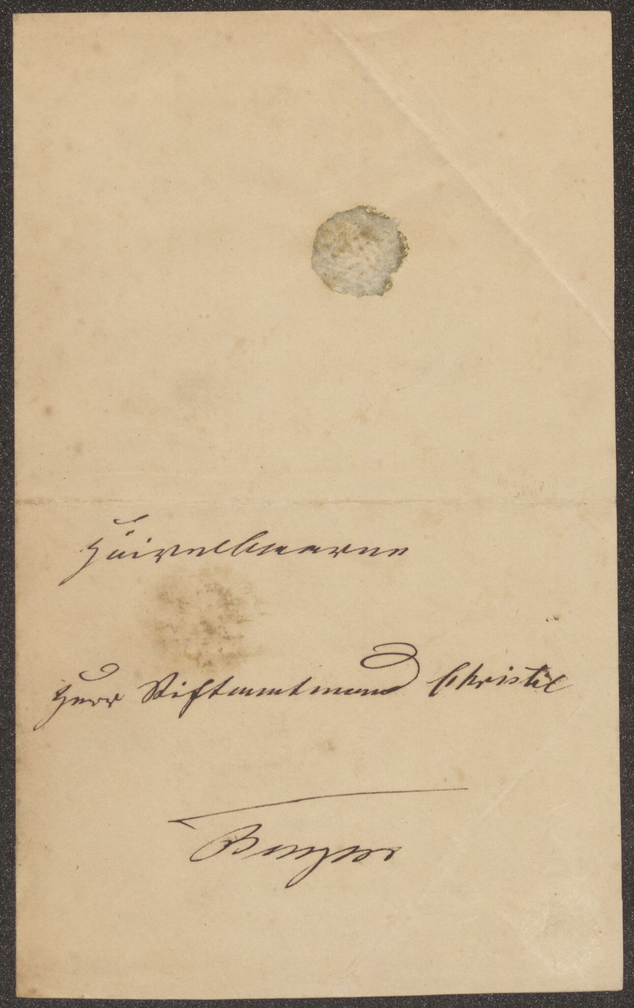 Bergens Museum, UMB/A007/D/Da/L0010/0002: Innkommende brev 1838 - 1839 / Inkommende brev 1839, 1839