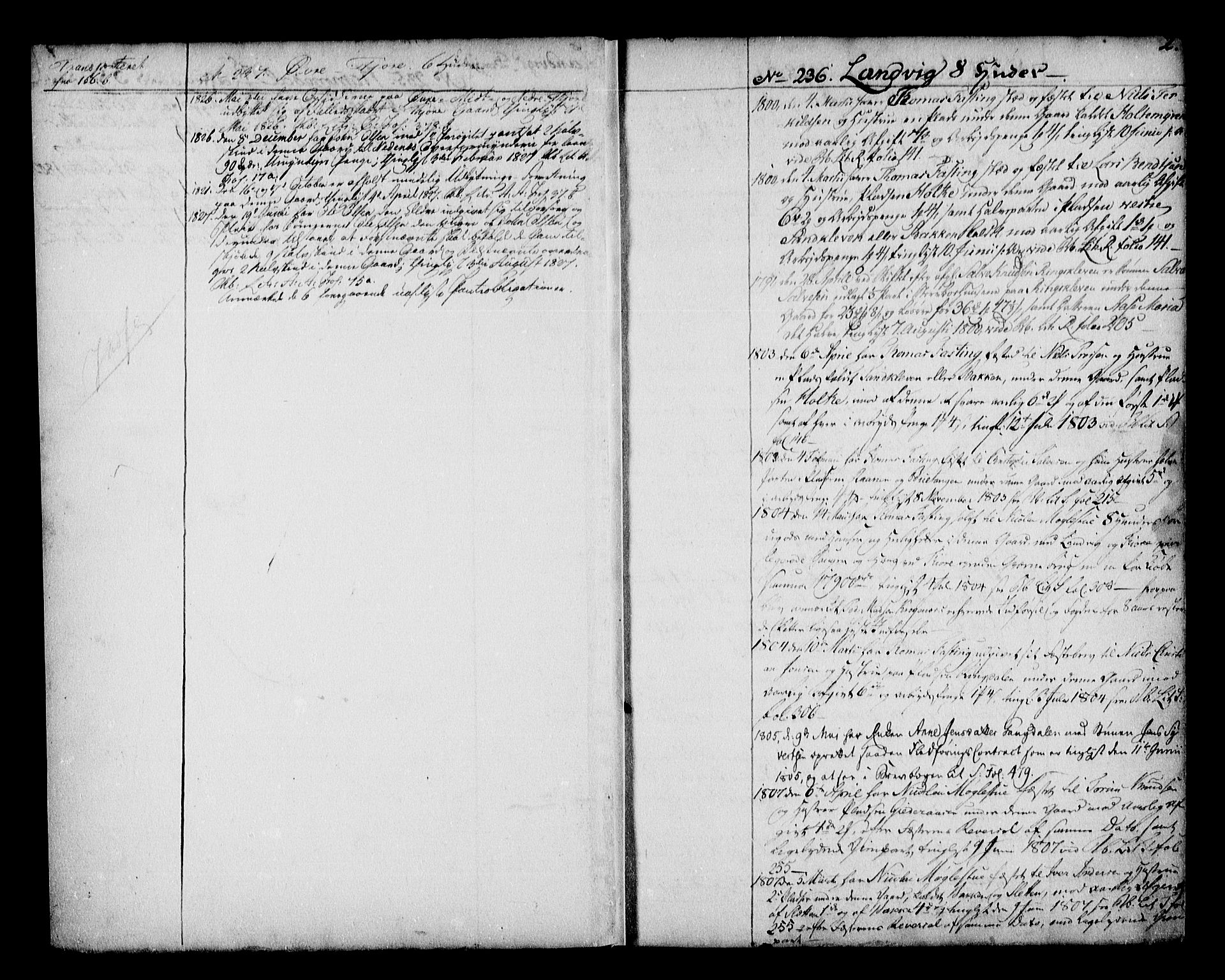 Nedenes sorenskriveri før 1824, SAK/1221-0007/G/Ga/L0009: Panteregister nr. 9, 1795-1827, s. 2
