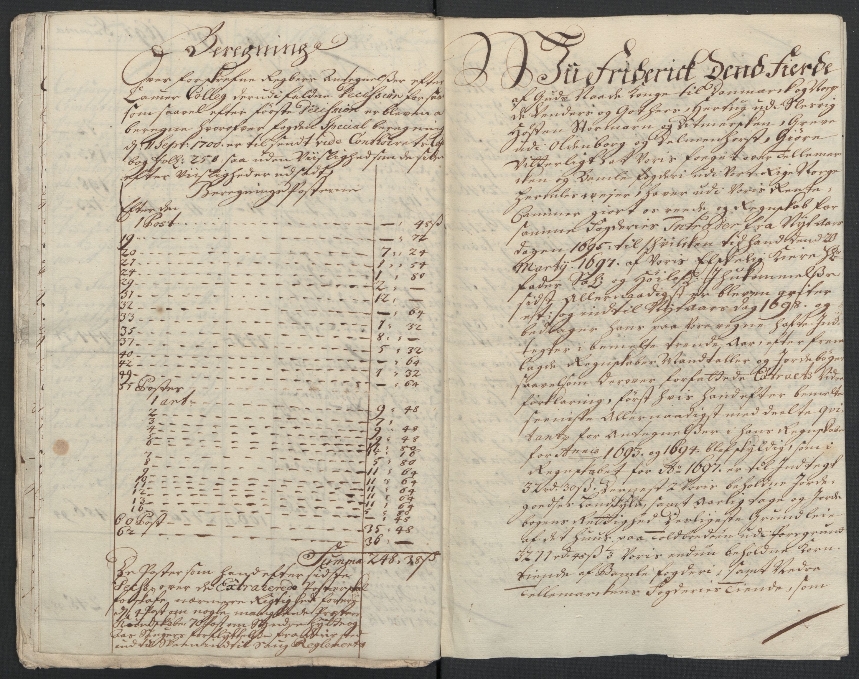 Rentekammeret inntil 1814, Reviderte regnskaper, Fogderegnskap, AV/RA-EA-4092/R36/L2097: Fogderegnskap Øvre og Nedre Telemark og Bamble, 1697, s. 487