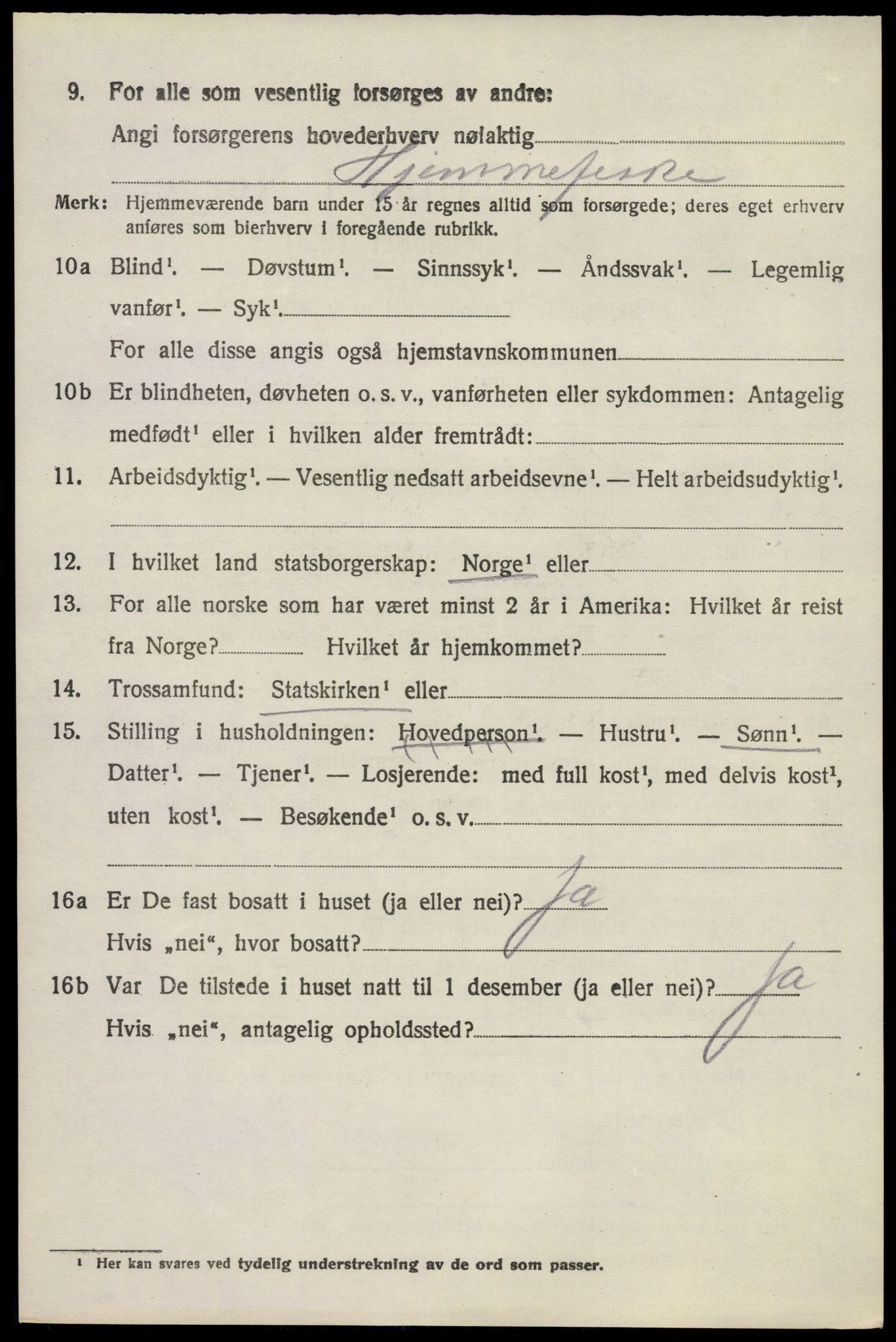 SAKO, Folketelling 1920 for 0726 Brunlanes herred, 1920, s. 9726