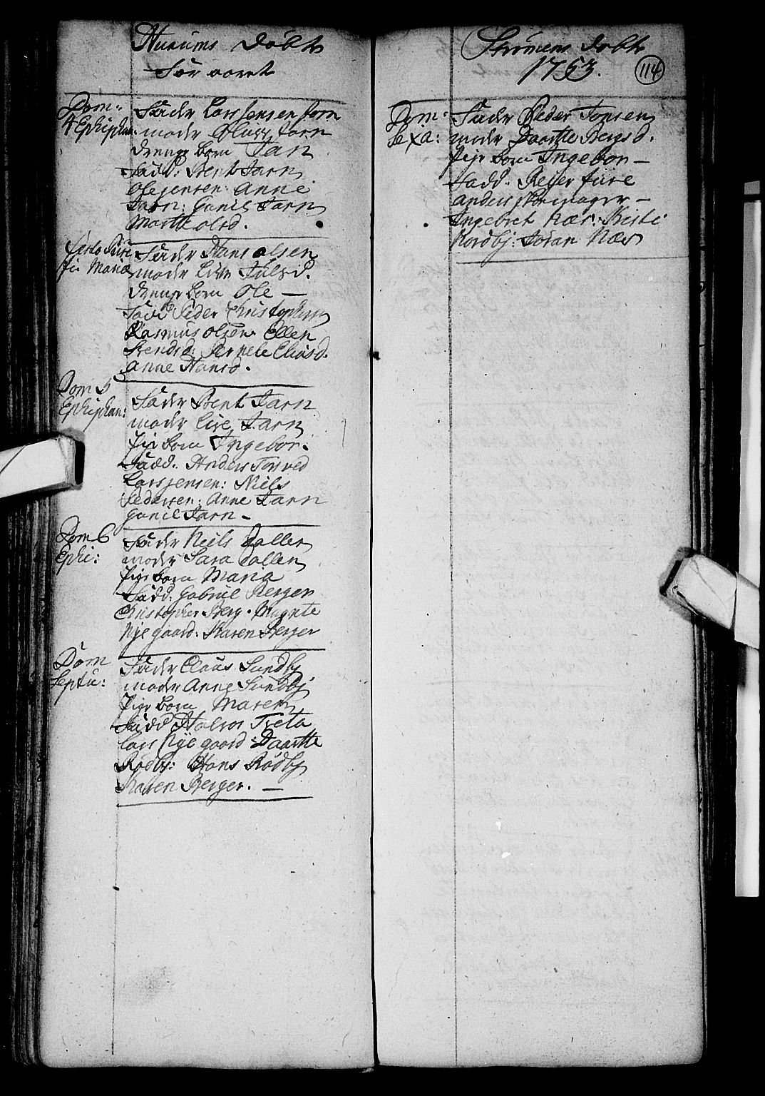 Hurum kirkebøker, AV/SAKO-A-229/F/Fa/L0002: Ministerialbok nr. 2, 1733-1757, s. 114