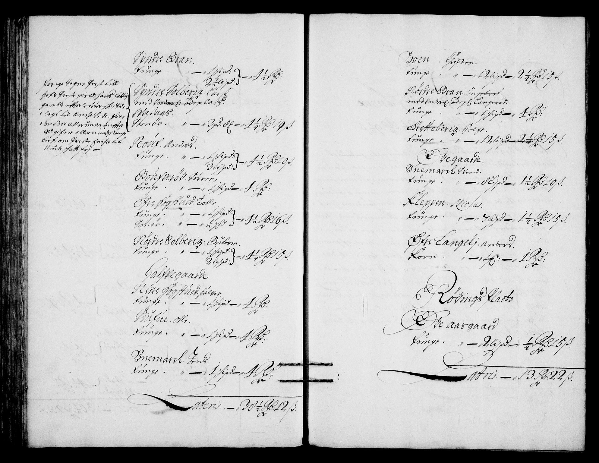 Rentekammeret inntil 1814, Realistisk ordnet avdeling, AV/RA-EA-4070/N/Na/L0003/0005: [XI h]: Tønsbergs amt og Larvik grevskaps jordebøker: / Kontribusjon og leilendingsskatt for Tønsbergs amt., 1680