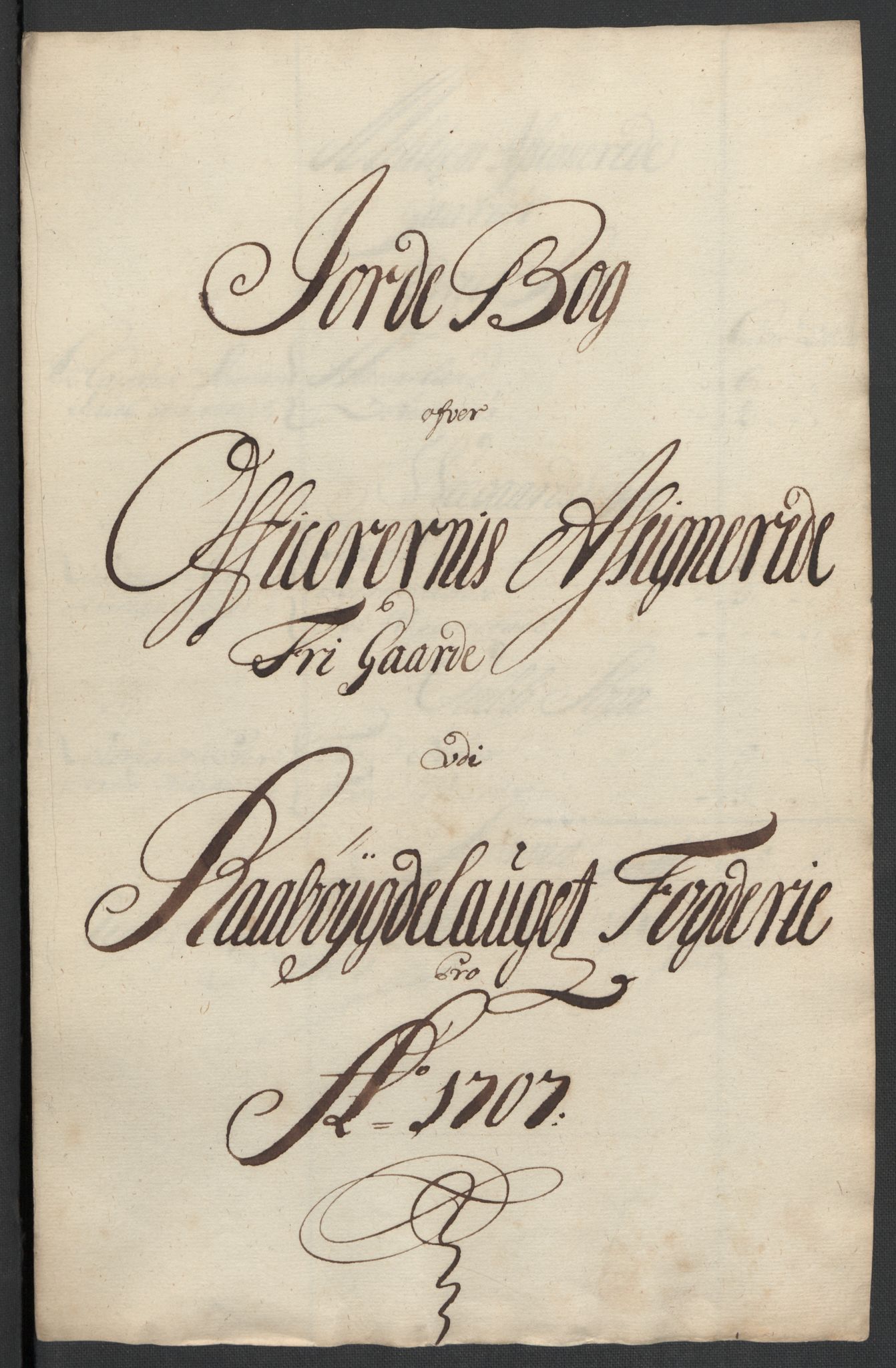 Rentekammeret inntil 1814, Reviderte regnskaper, Fogderegnskap, AV/RA-EA-4092/R40/L2448: Fogderegnskap Råbyggelag, 1706-1708, s. 206