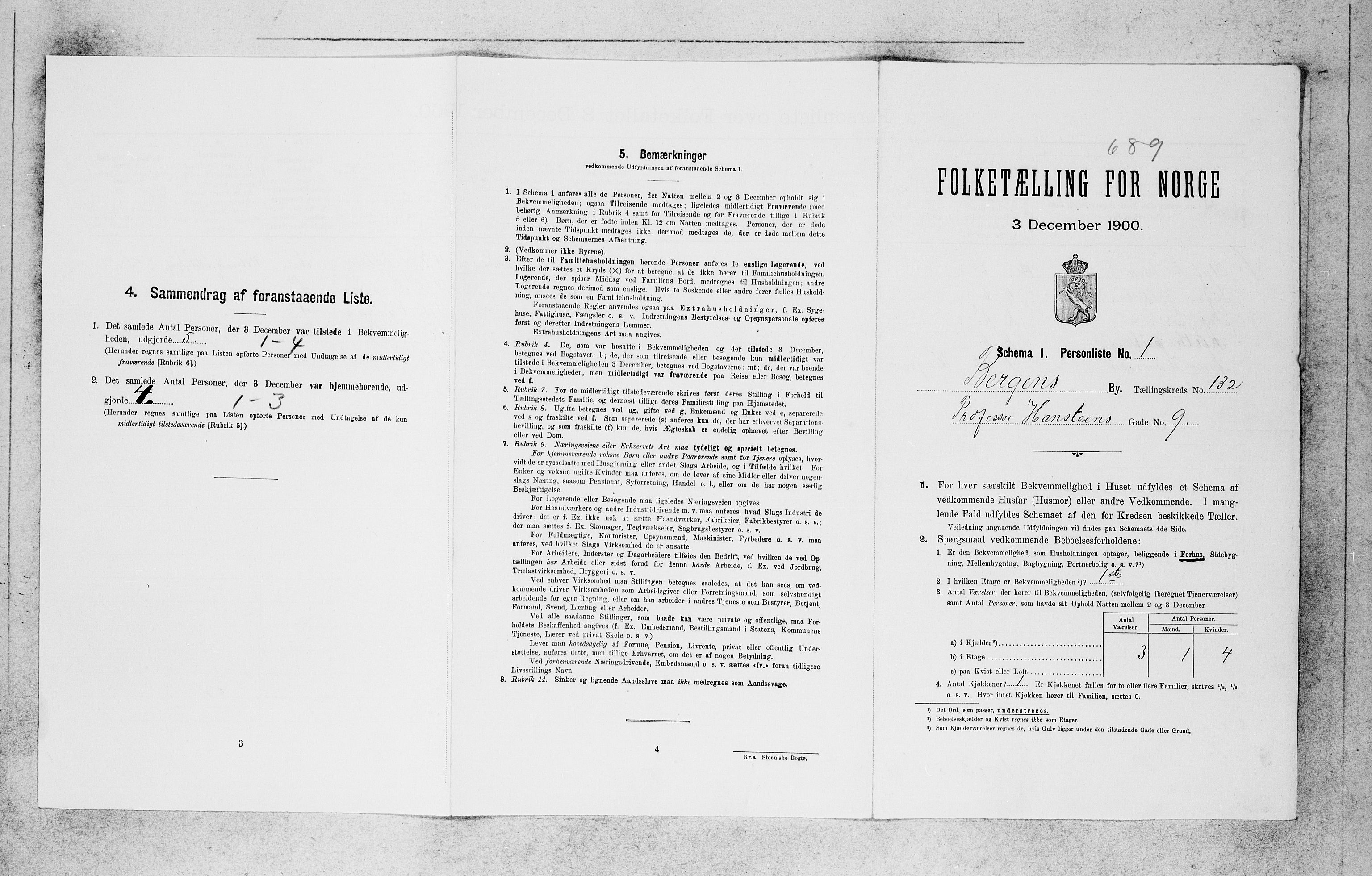 SAB, Folketelling 1900 for 1301 Bergen kjøpstad, 1900, s. 27038