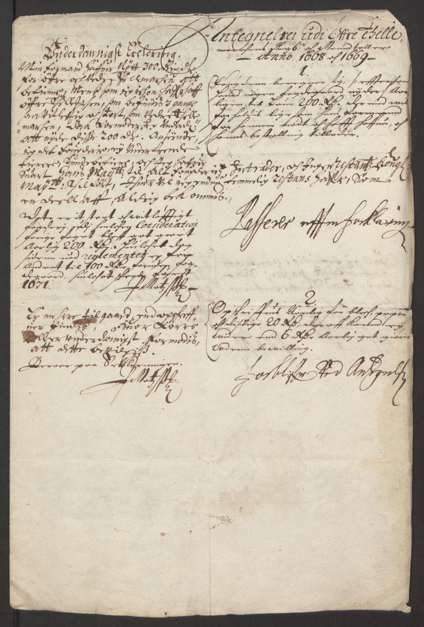Rentekammeret inntil 1814, Reviderte regnskaper, Fogderegnskap, AV/RA-EA-4092/R35/L2059: Fogderegnskap Øvre og Nedre Telemark, 1668-1670, s. 65
