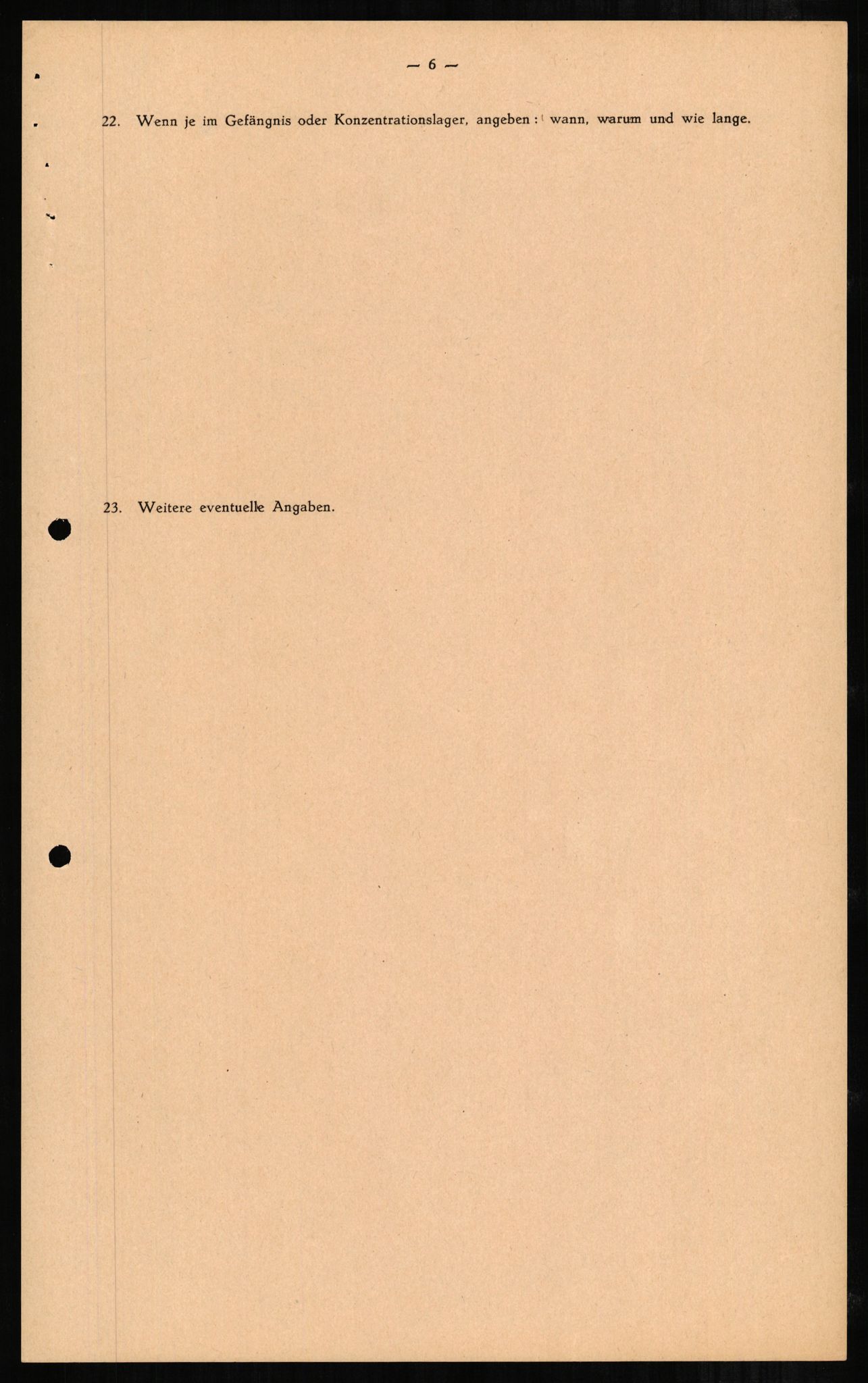 Forsvaret, Forsvarets overkommando II, AV/RA-RAFA-3915/D/Db/L0002: CI Questionaires. Tyske okkupasjonsstyrker i Norge. Tyskere., 1945-1946, s. 110