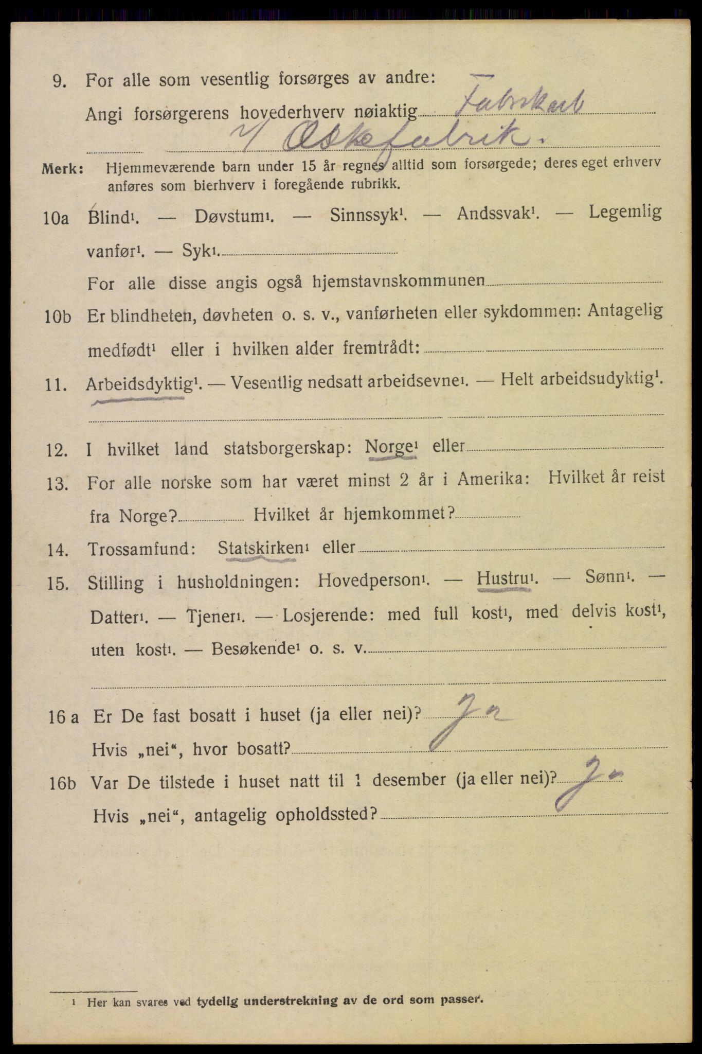 SAH, Folketelling 1920 for 0527 Vardal herred, 1920, s. 9502