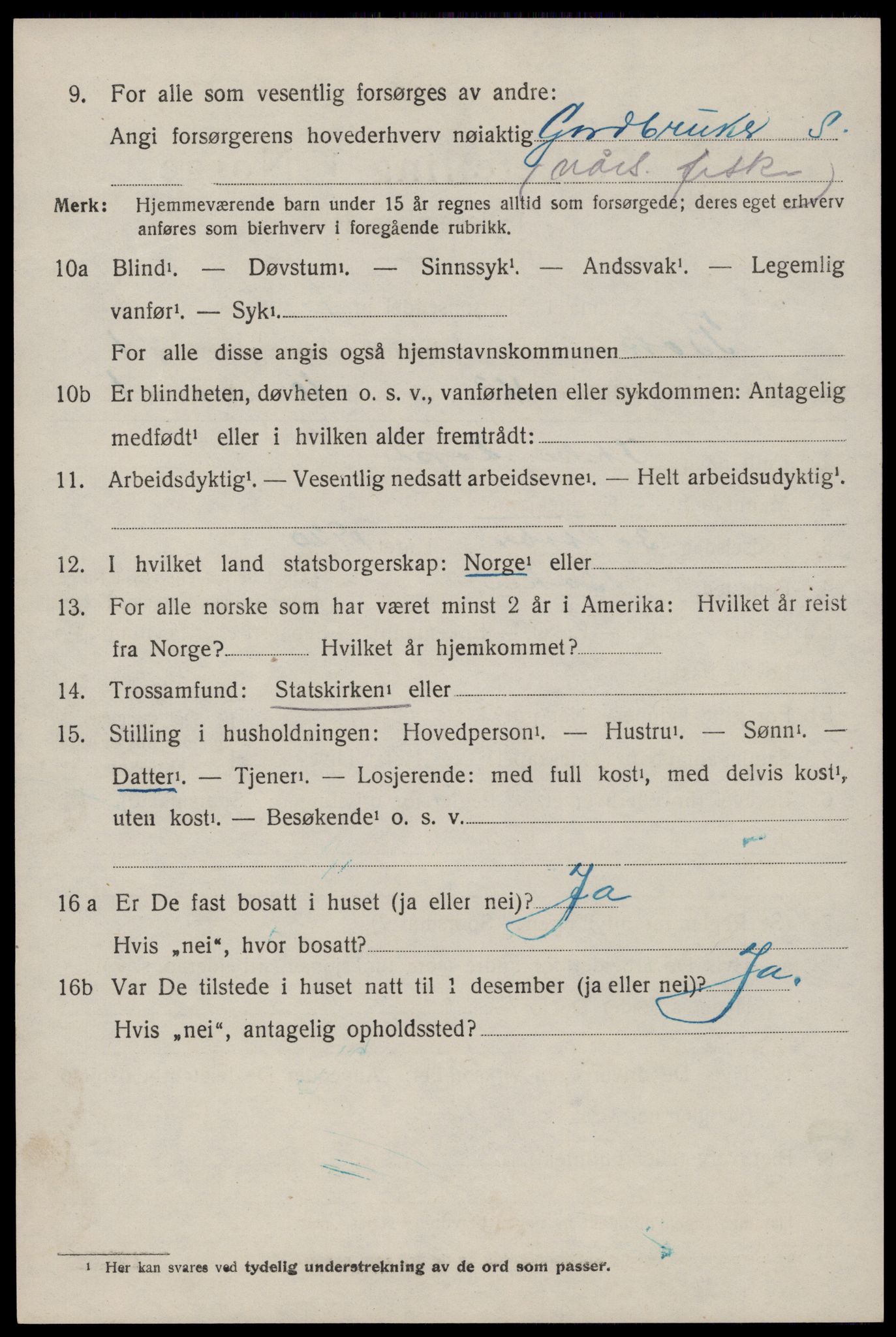 SAST, Folketelling 1920 for 1145 Bokn herred, 1920, s. 781