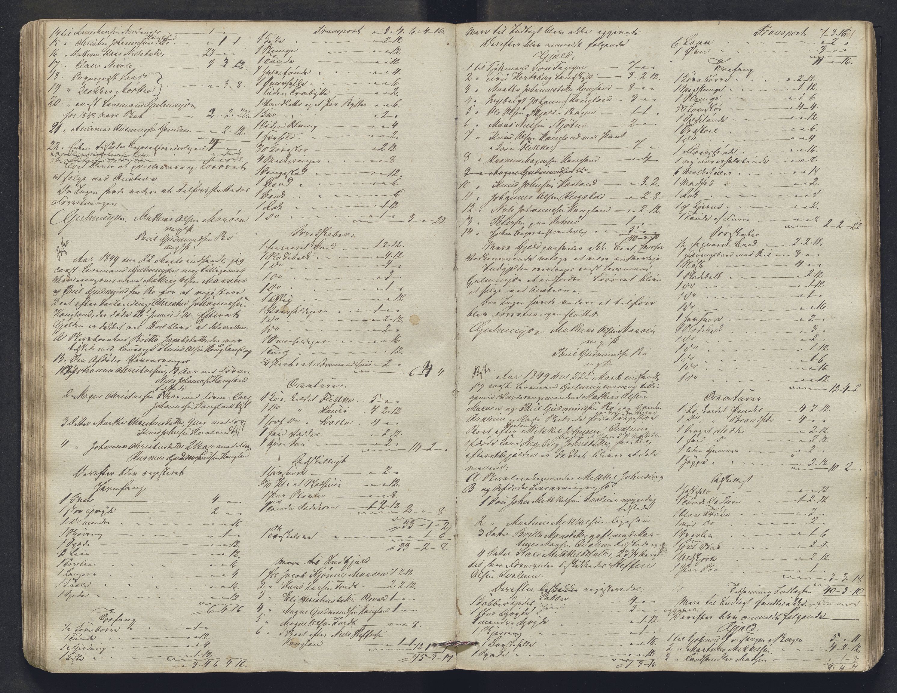 Nordhordland sorenskrivar, AV/SAB-A-2901/1/H/Hb/L0017: Registreringsprotokollar, 1846-1852, s. 61