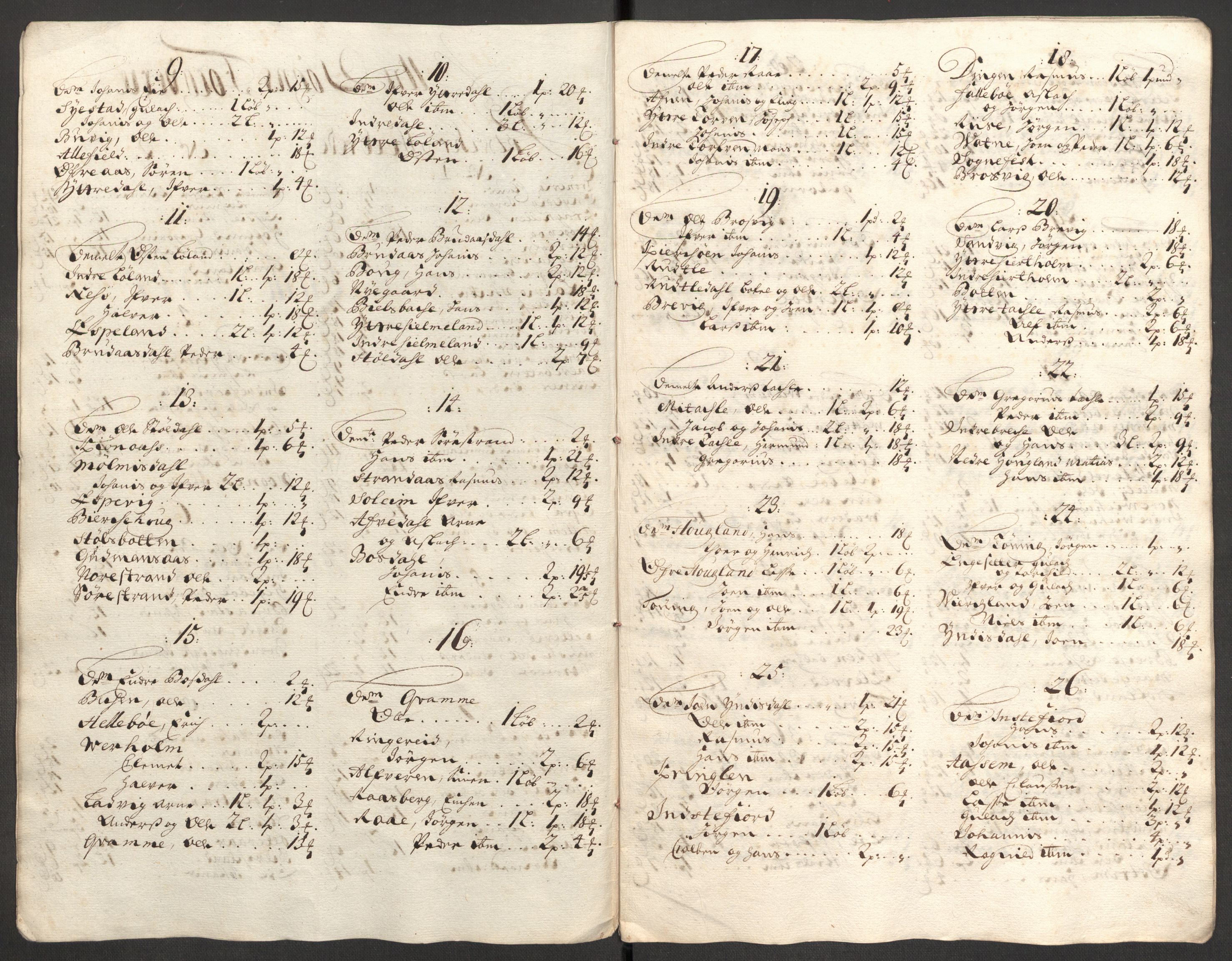 Rentekammeret inntil 1814, Reviderte regnskaper, Fogderegnskap, AV/RA-EA-4092/R52/L3314: Fogderegnskap Sogn, 1705-1707, s. 332
