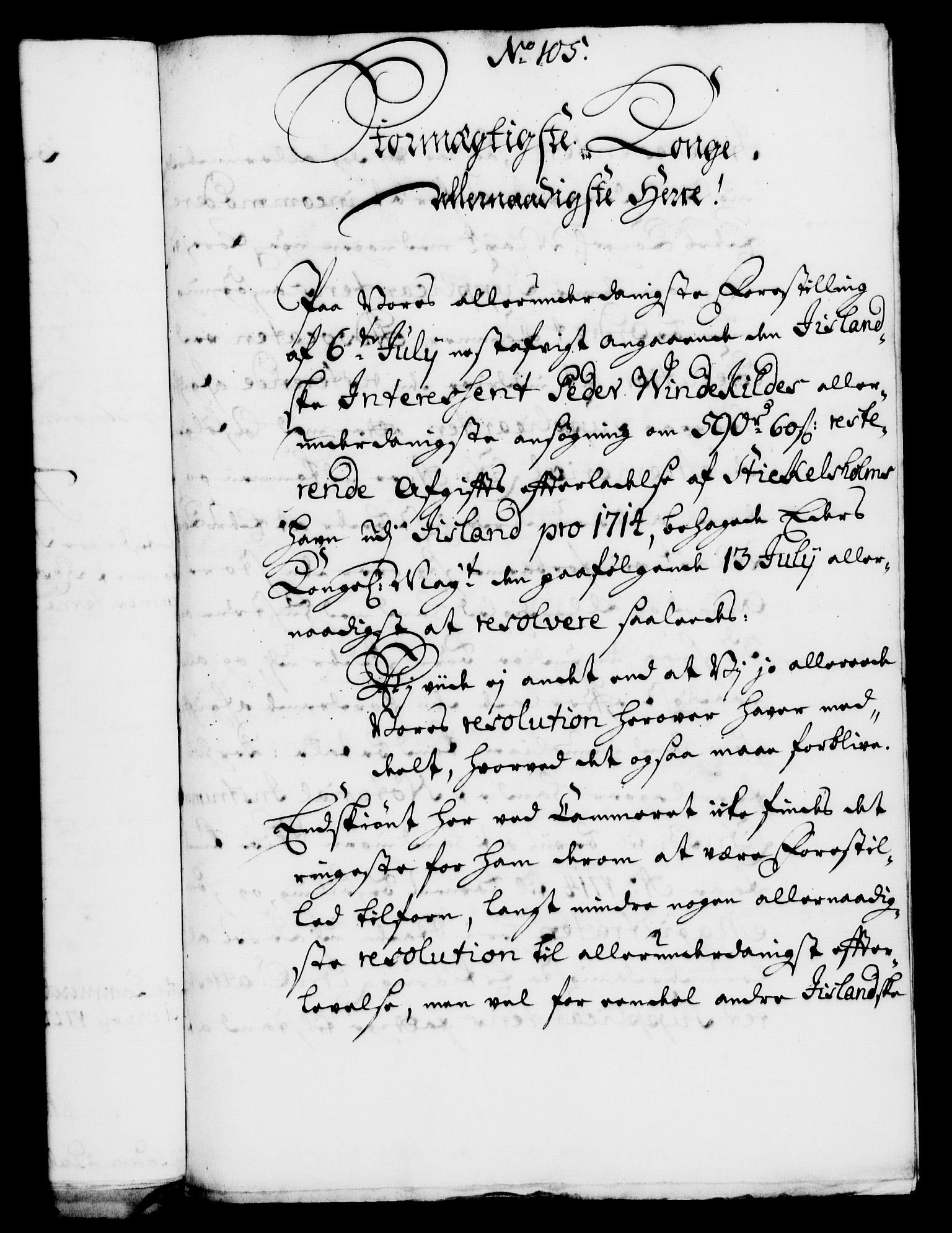 Rentekammeret, Kammerkanselliet, RA/EA-3111/G/Gf/Gfa/L0005: Norsk relasjons- og resolusjonsprotokoll (merket RK 52.5), 1722, s. 538
