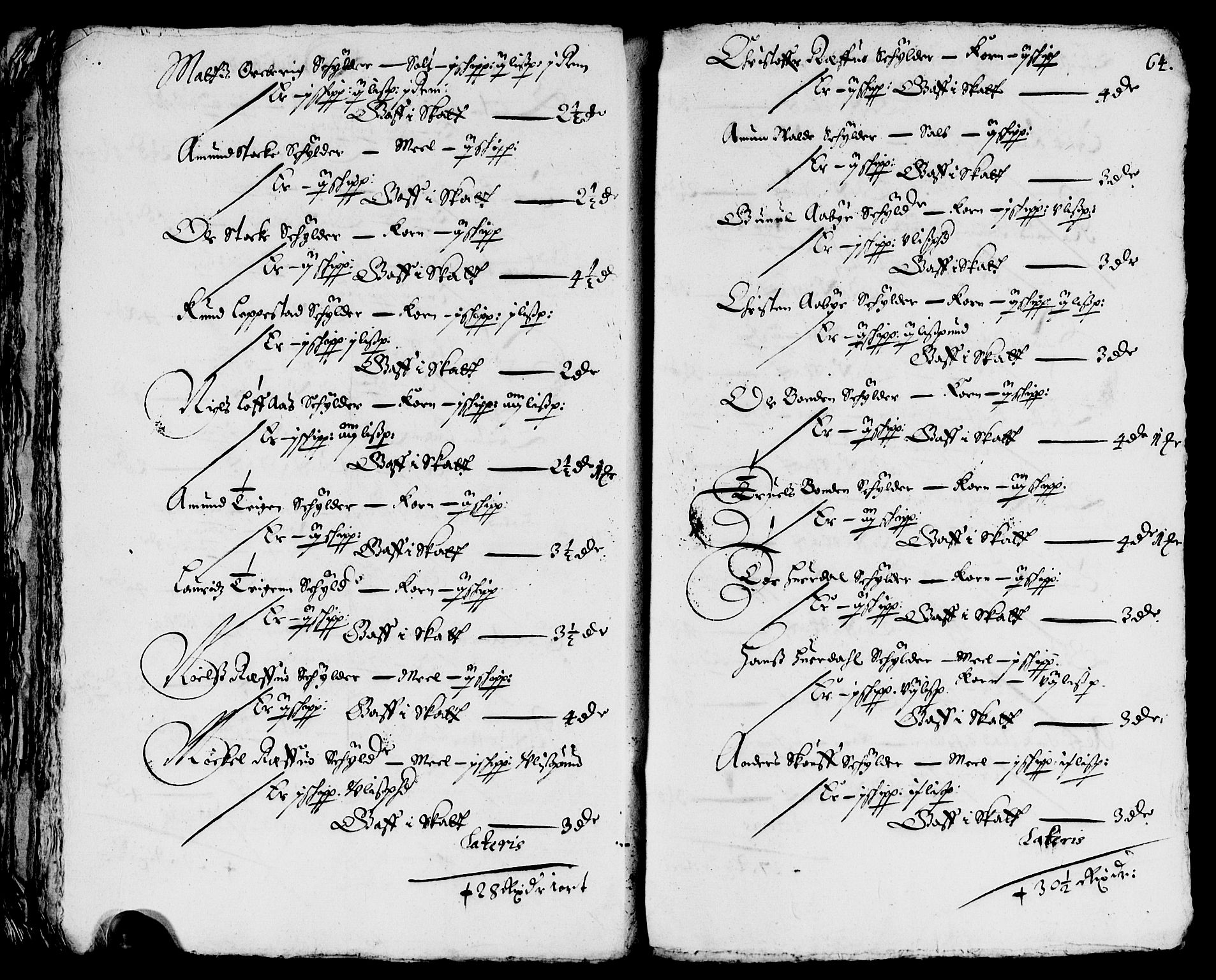 Rentekammeret inntil 1814, Reviderte regnskaper, Lensregnskaper, AV/RA-EA-5023/R/Rb/Rbo/L0031: Tønsberg len, 1651-1654