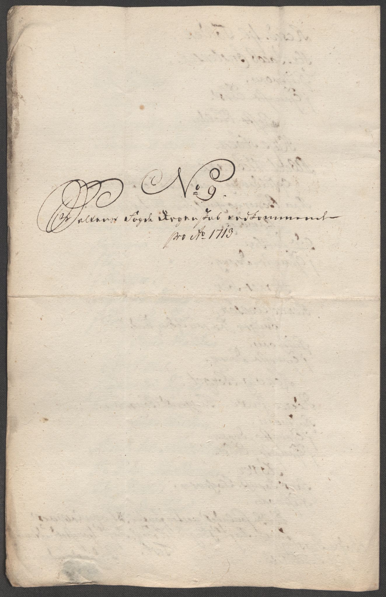 Rentekammeret inntil 1814, Reviderte regnskaper, Fogderegnskap, RA/EA-4092/R66/L4583: Fogderegnskap Salten, 1713, s. 100