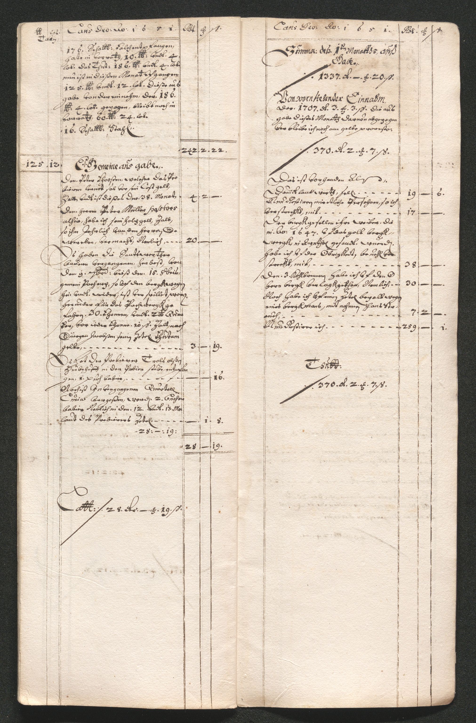 Kongsberg Sølvverk 1623-1816, AV/SAKO-EA-3135/001/D/Dc/Dcd/L0034: Utgiftsregnskap for gruver m.m. , 1651-1659, s. 22