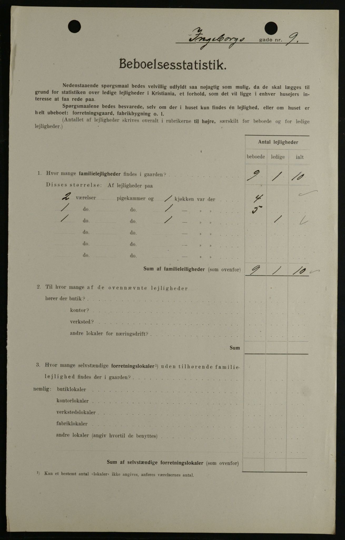 OBA, Kommunal folketelling 1.2.1908 for Kristiania kjøpstad, 1908, s. 39337