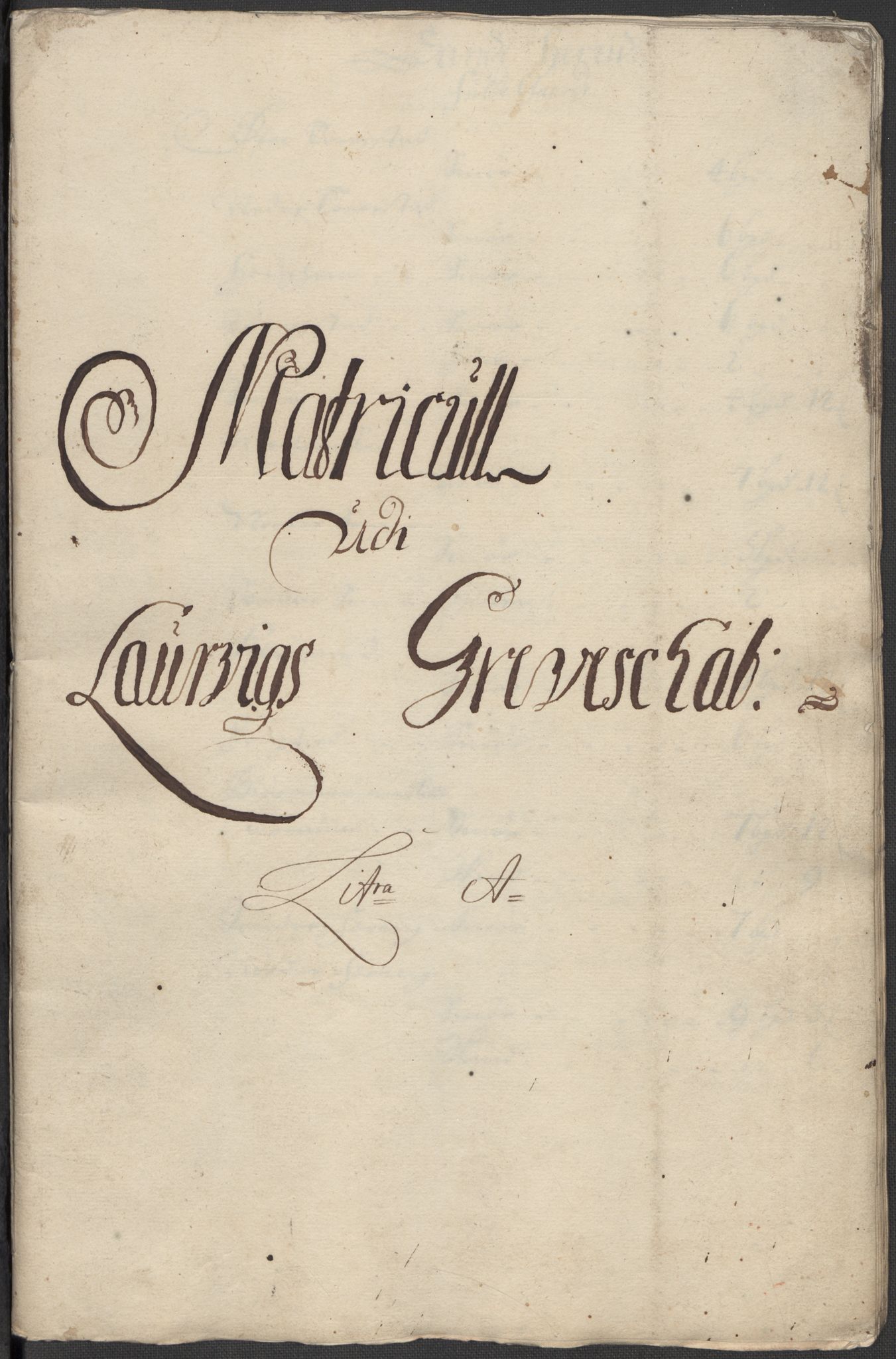 Rentekammeret inntil 1814, Reviderte regnskaper, Fogderegnskap, AV/RA-EA-4092/R33/L1987: Fogderegnskap Larvik grevskap, 1716-1717, s. 353