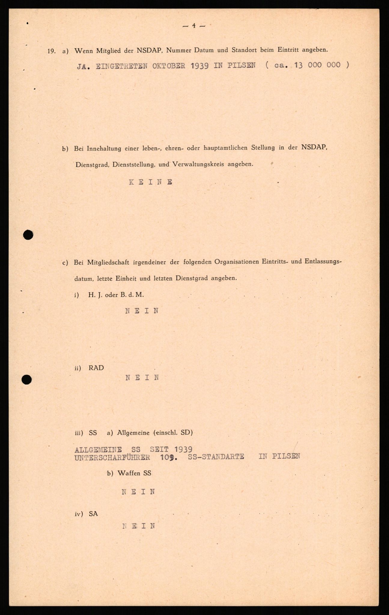 Forsvaret, Forsvarets overkommando II, RA/RAFA-3915/D/Db/L0041: CI Questionaires.  Diverse nasjonaliteter., 1945-1946, s. 357