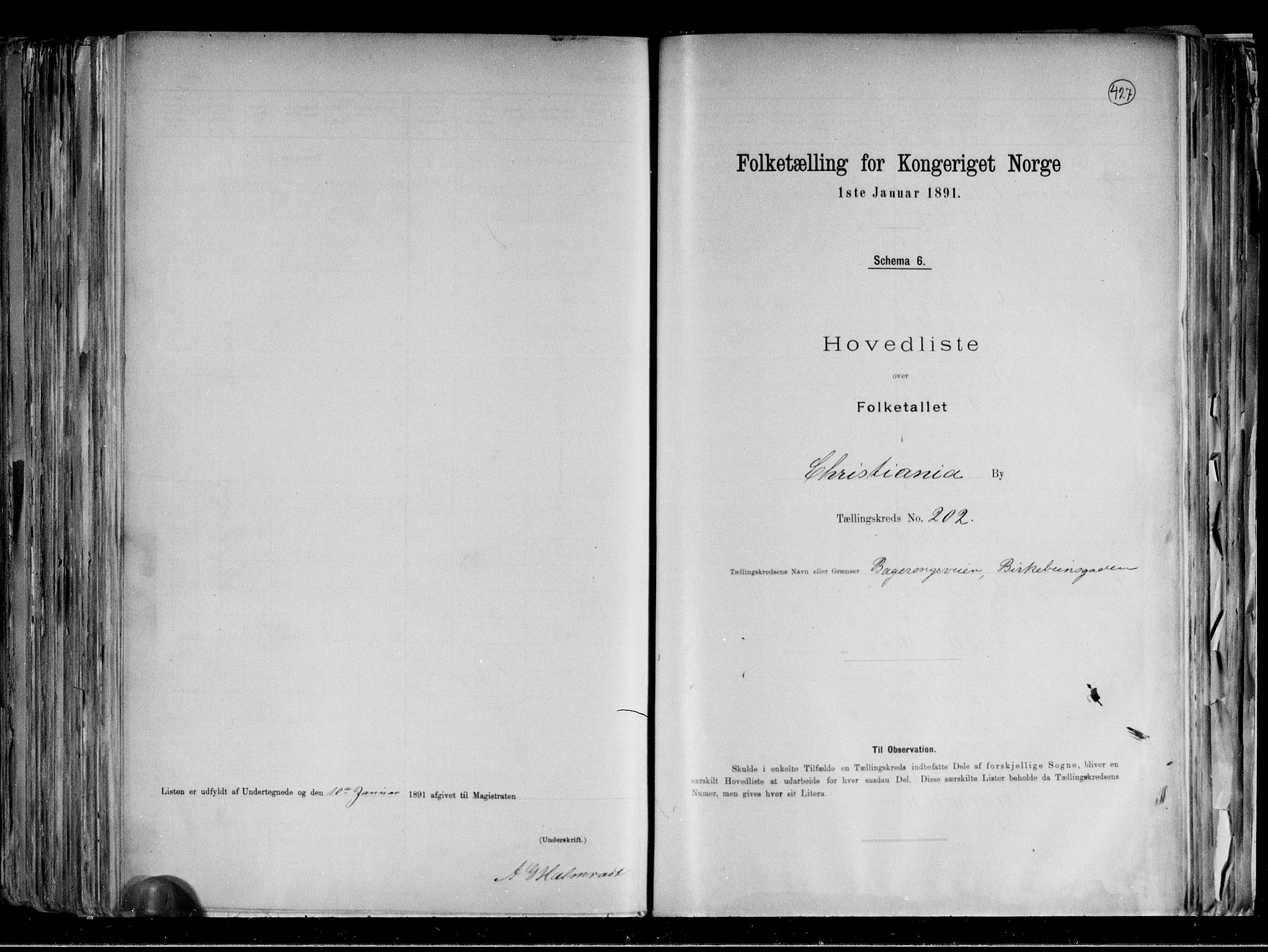 RA, Folketelling 1891 for 0301 Kristiania kjøpstad, 1891, s. 107595