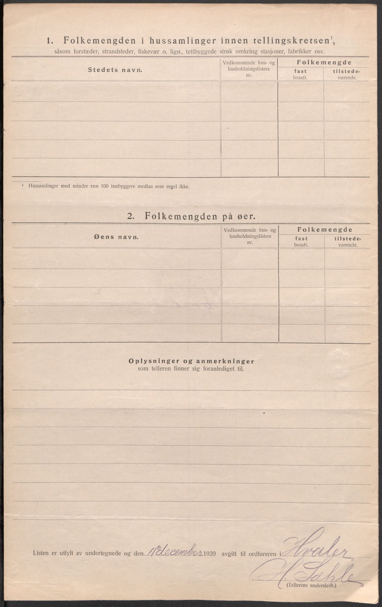 SAO, Folketelling 1920 for 0111 Hvaler herred, 1920, s. 36