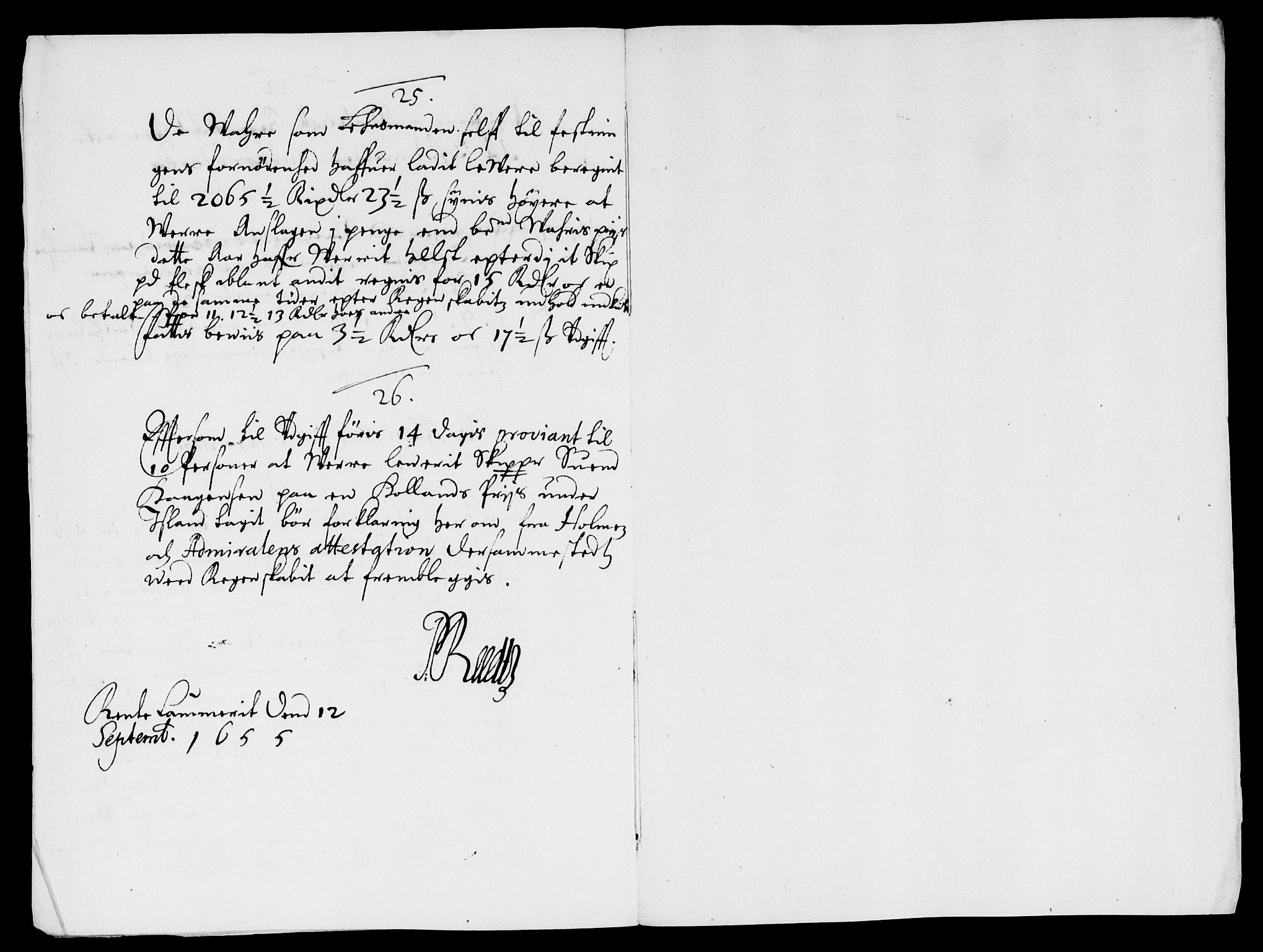 Rentekammeret inntil 1814, Reviderte regnskaper, Lensregnskaper, RA/EA-5023/R/Rb/Rba/L0226: Akershus len, 1653-1656