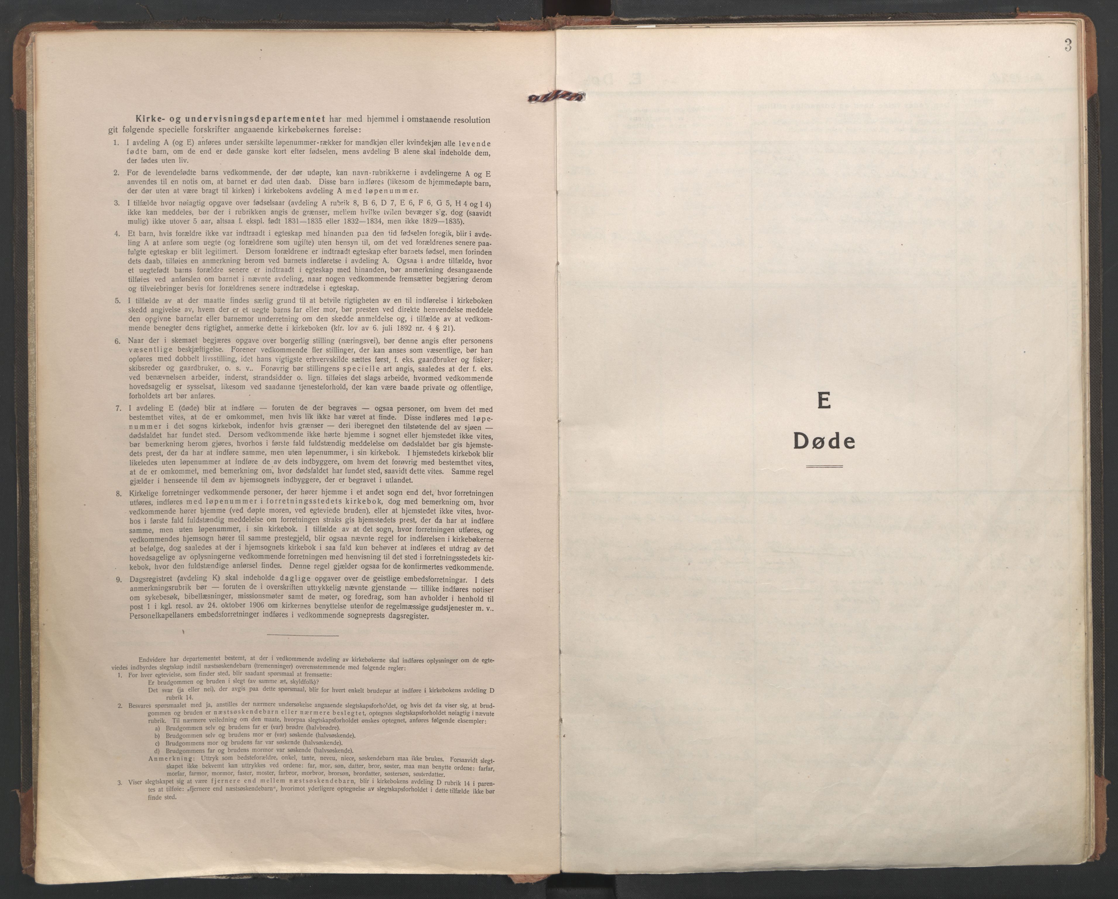 Ministerialprotokoller, klokkerbøker og fødselsregistre - Møre og Romsdal, AV/SAT-A-1454/558/L0697: Ministerialbok nr. 558A11, 1920-1948, s. 3