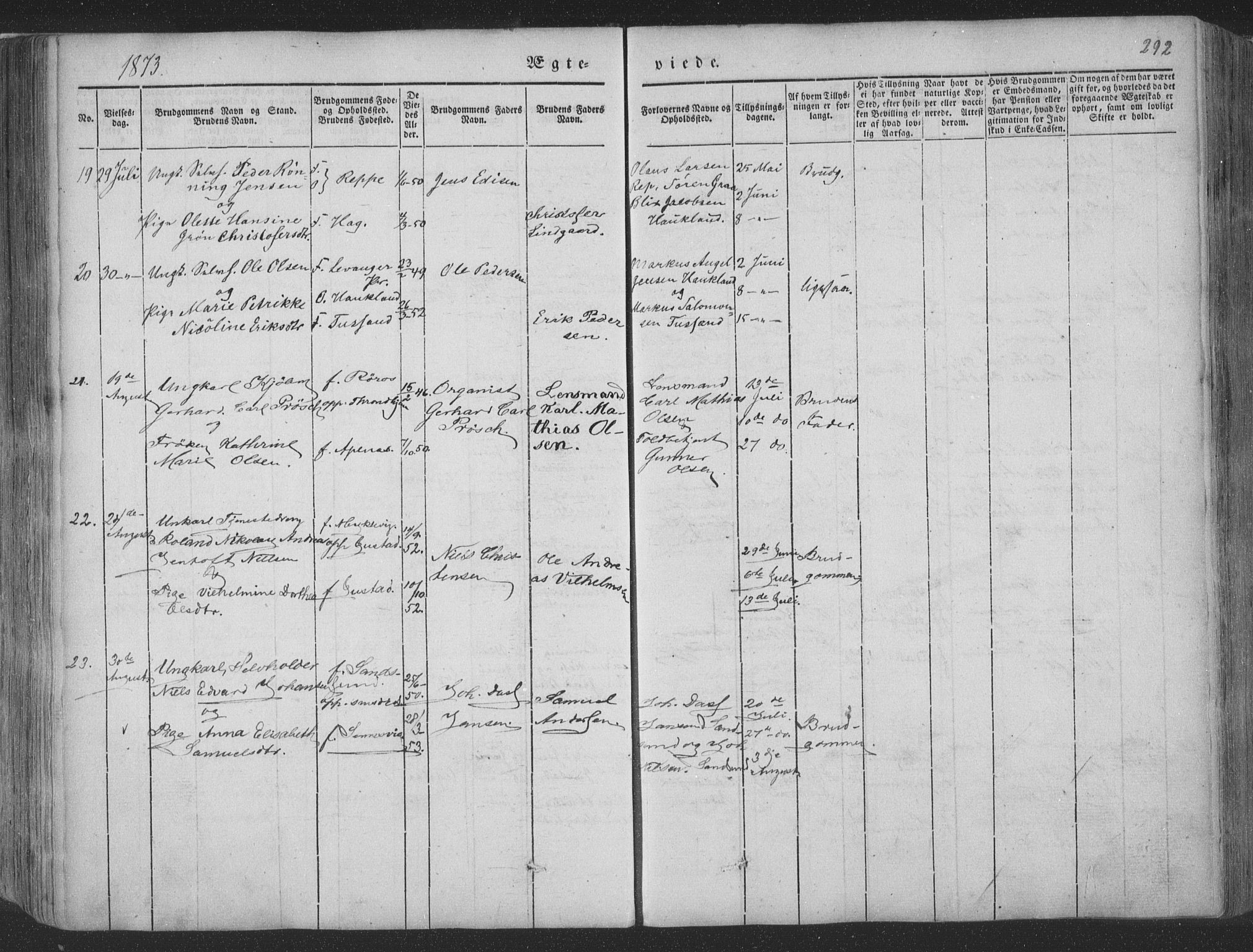 Ministerialprotokoller, klokkerbøker og fødselsregistre - Nordland, AV/SAT-A-1459/881/L1165: Klokkerbok nr. 881C02, 1854-1876, s. 292