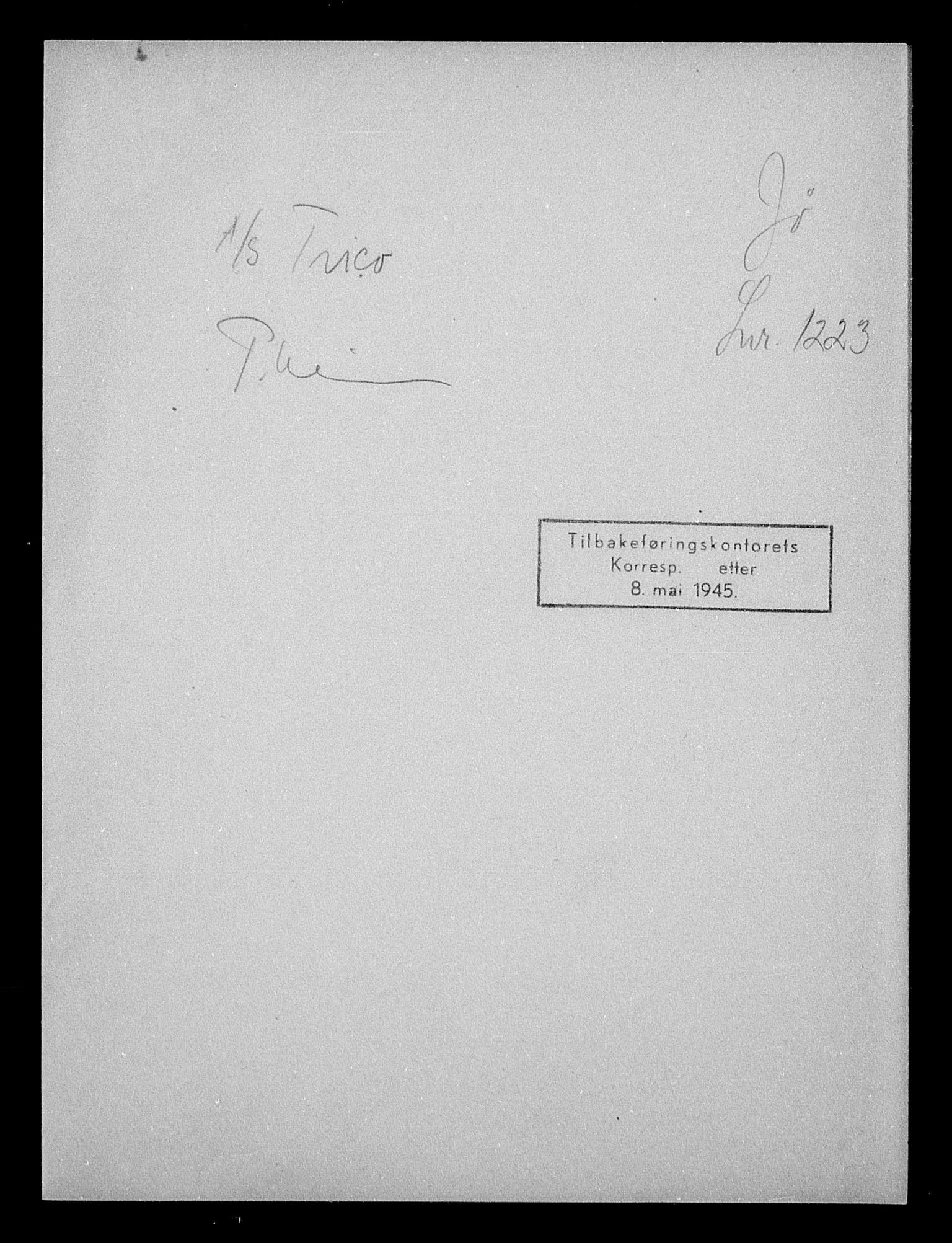 Justisdepartementet, Tilbakeføringskontoret for inndratte formuer, AV/RA-S-1564/H/Hc/Hca/L0908: --, 1945-1947, s. 723