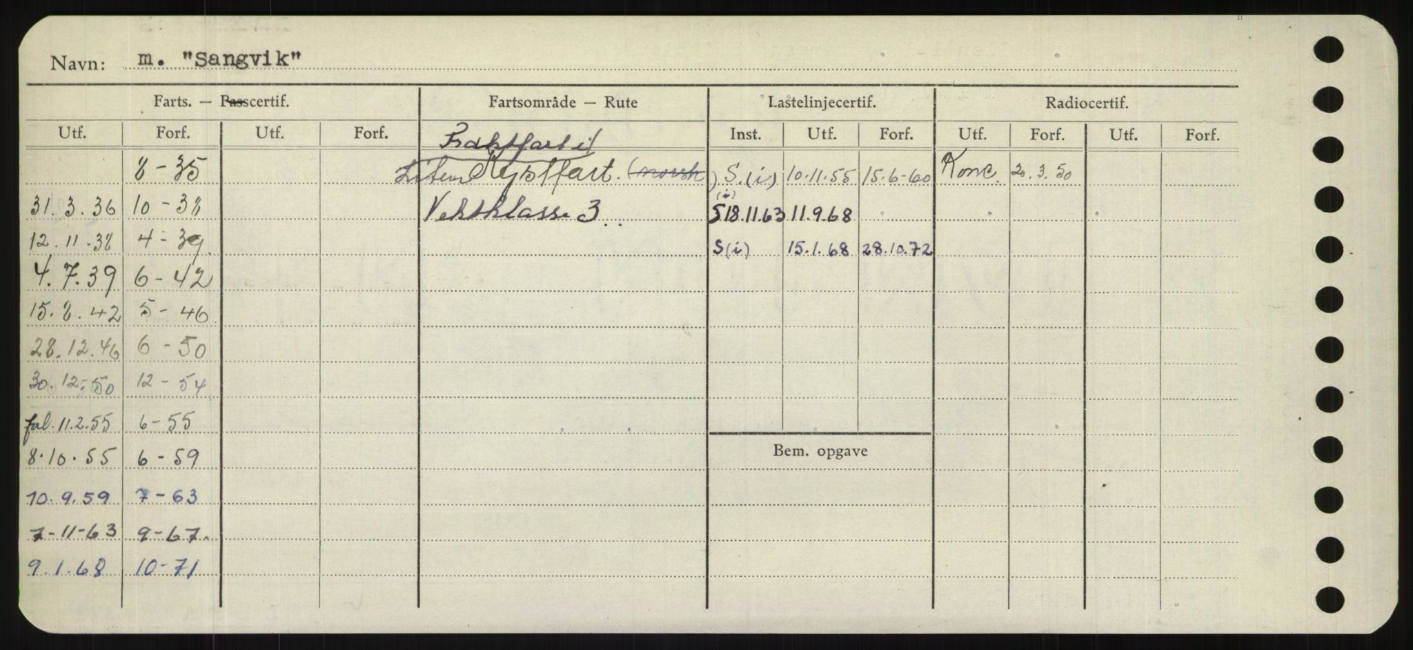 Sjøfartsdirektoratet med forløpere, Skipsmålingen, RA/S-1627/H/Hd/L0032: Fartøy, San-Seve, s. 138