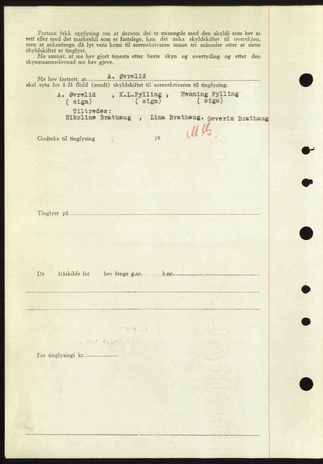 Nordre Sunnmøre sorenskriveri, AV/SAT-A-0006/1/2/2C/2Ca: Pantebok nr. A32, 1949-1949, Dagboknr: 2478/1949