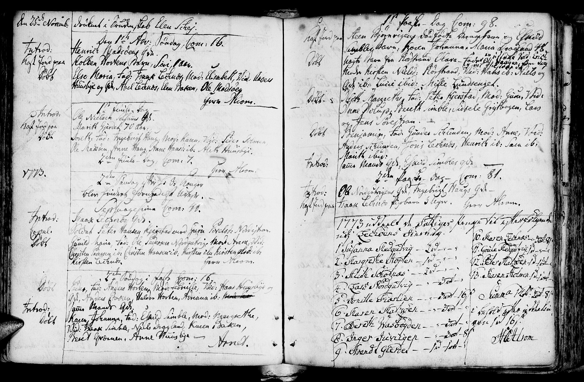 Ministerialprotokoller, klokkerbøker og fødselsregistre - Nord-Trøndelag, AV/SAT-A-1458/788/L0694: Ministerialbok nr. 788A01, 1710-1805