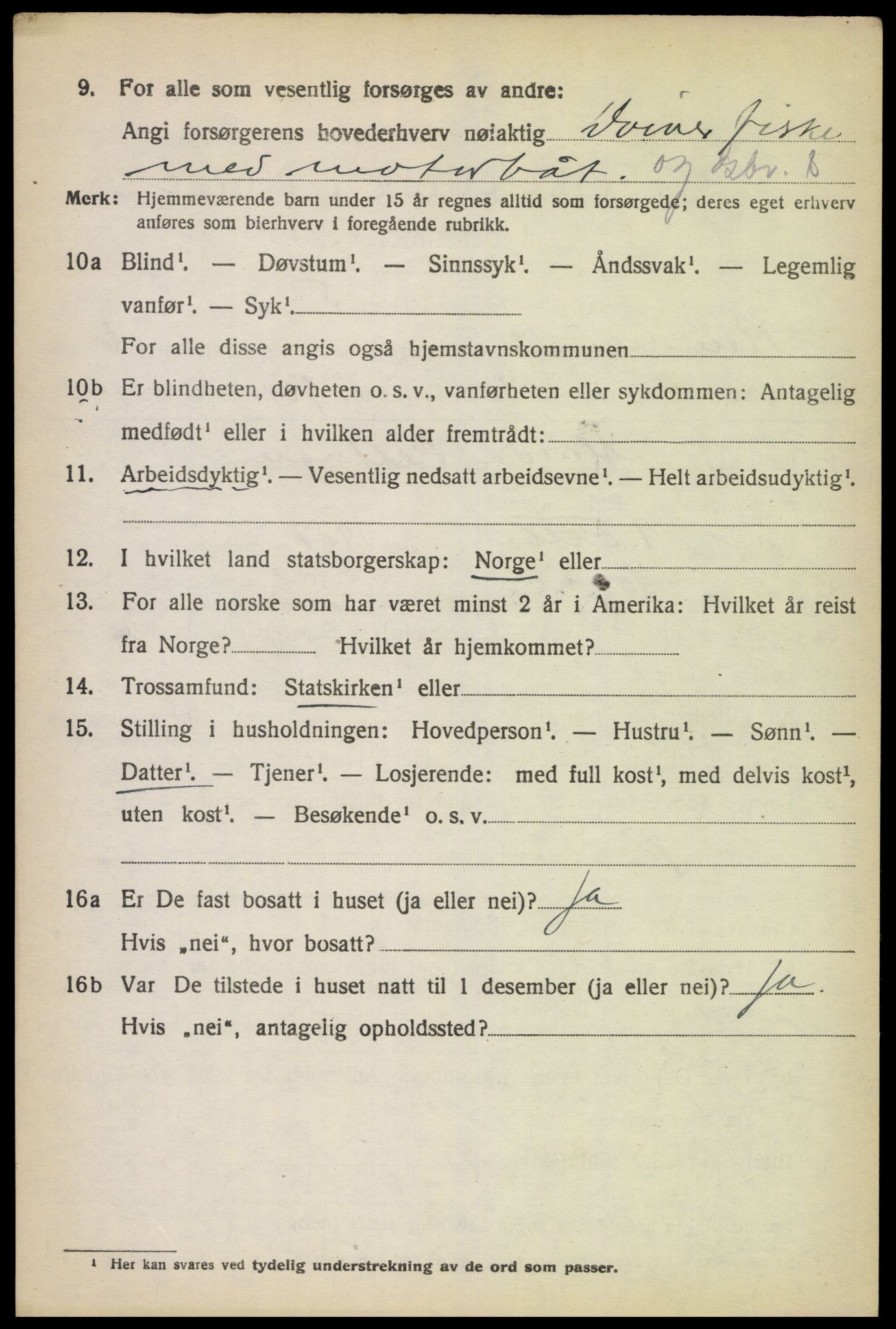 SAK, Folketelling 1920 for 1011 Randesund herred, 1920, s. 2779