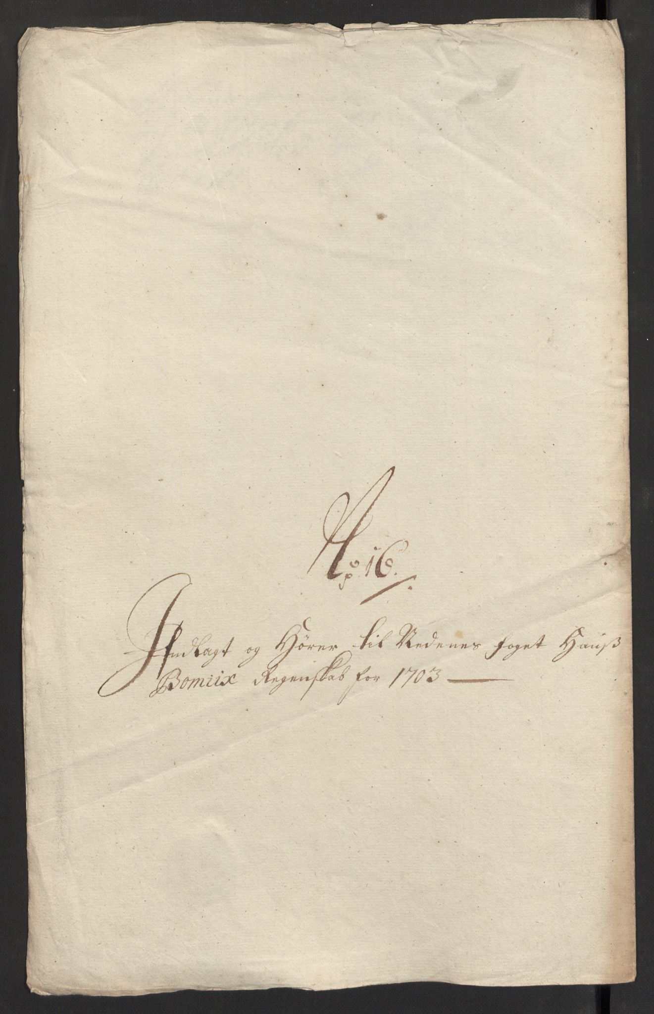 Rentekammeret inntil 1814, Reviderte regnskaper, Fogderegnskap, RA/EA-4092/R39/L2316: Fogderegnskap Nedenes, 1702-1703, s. 309